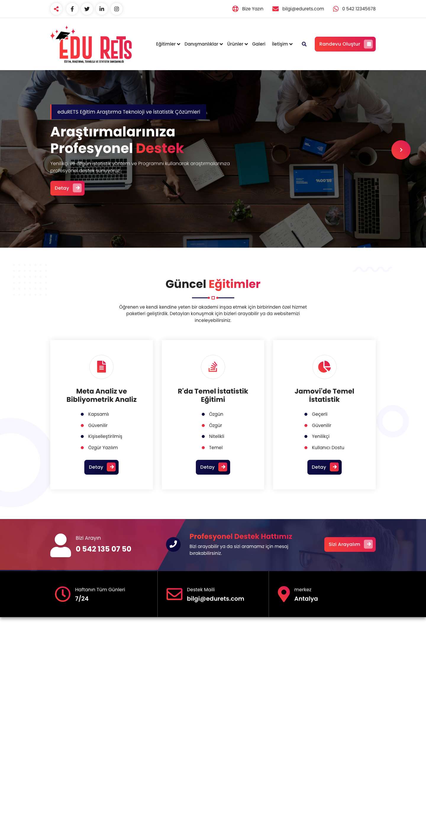 EduReTS - Full Screenshot