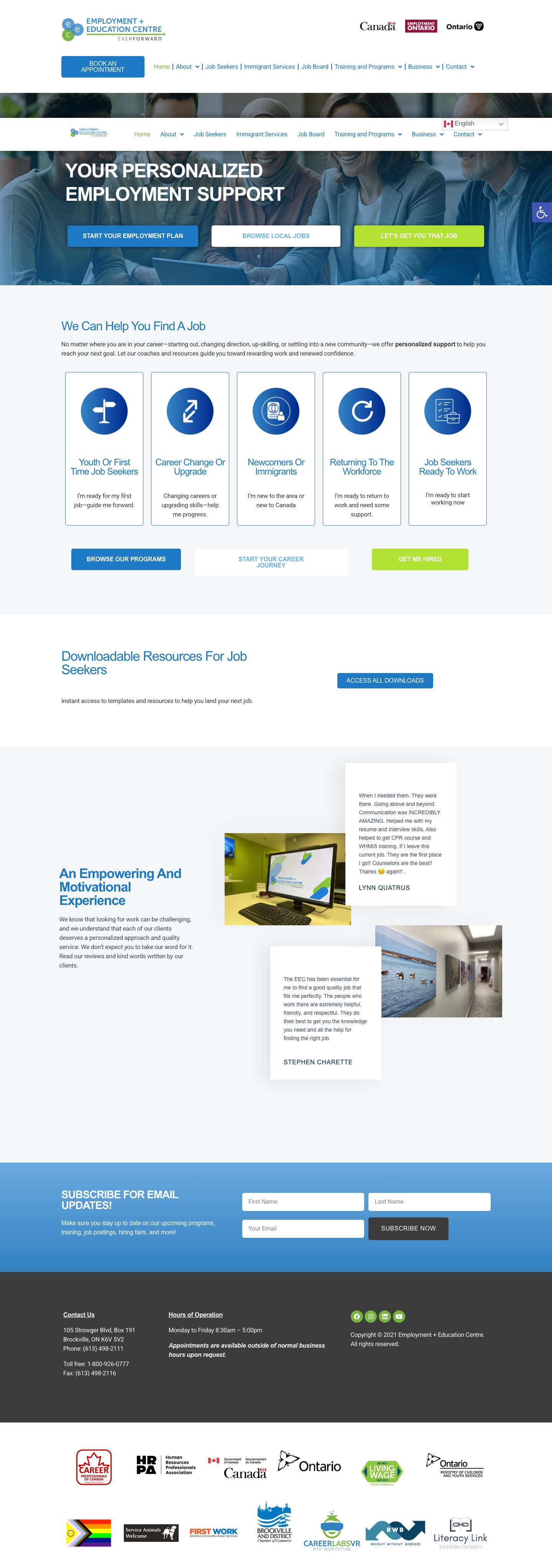 Employment + Education CentreAccessibility ToolsIncrease TextDecrease TextGrayscaleHigh ContrastNegative ContrastLight BackgroundLinks UnderlineReadable FontReset - Full Screenshot