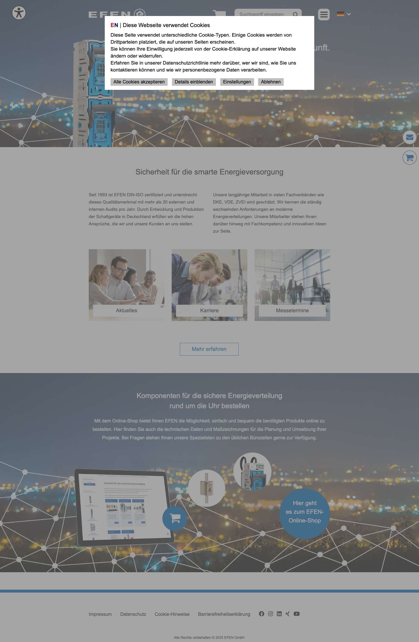 Sicherheit für die smarte Energieversorgung - Full Screenshot