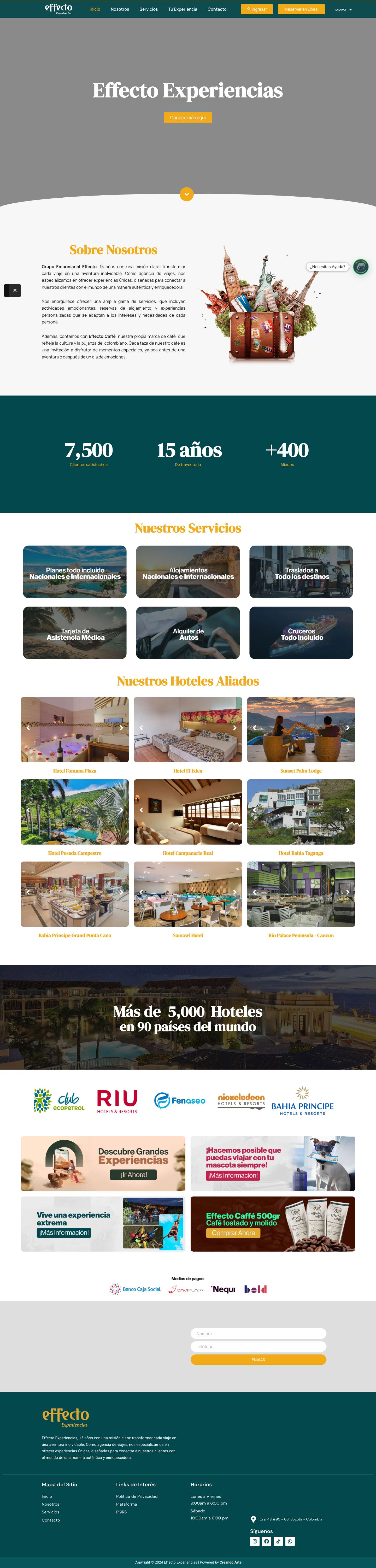 Effecto Experiencias S.A.SWhatsApp - Full Screenshot