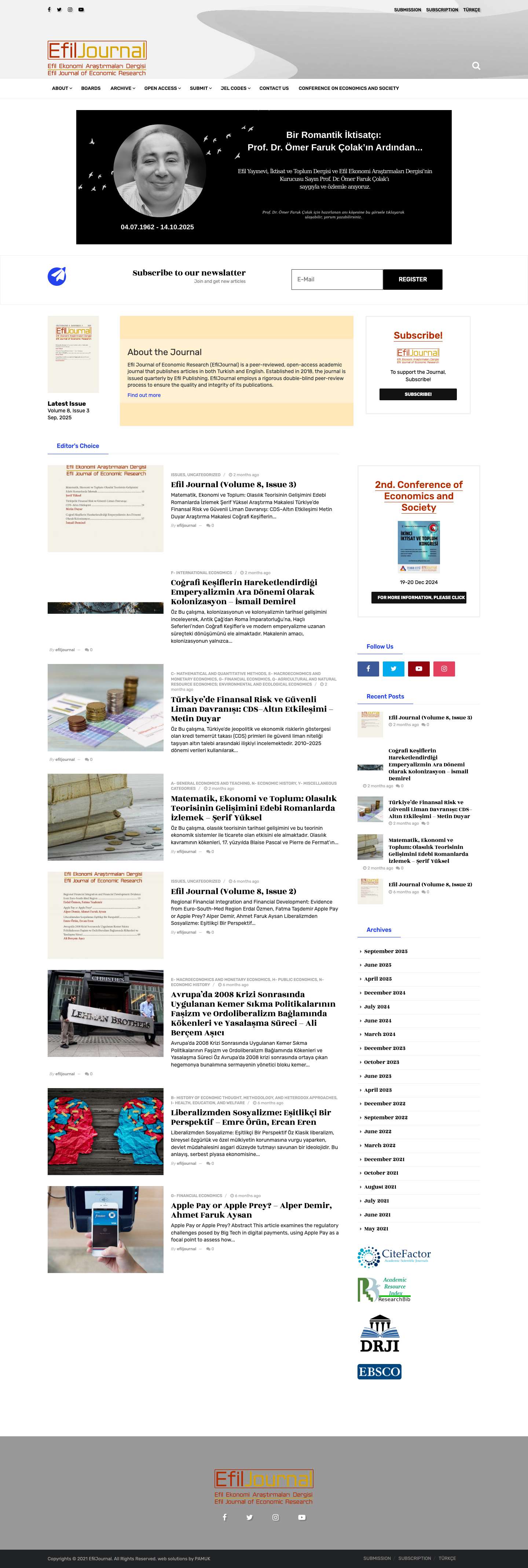 EfilJournal - EJ - Full Screenshot