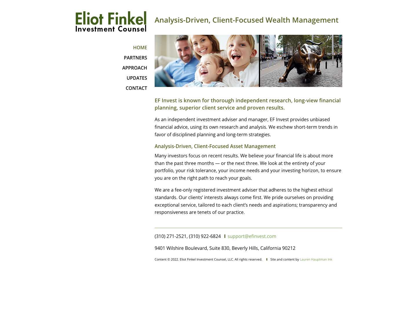 Home – EFInvest | EFInvest - Full Screenshot