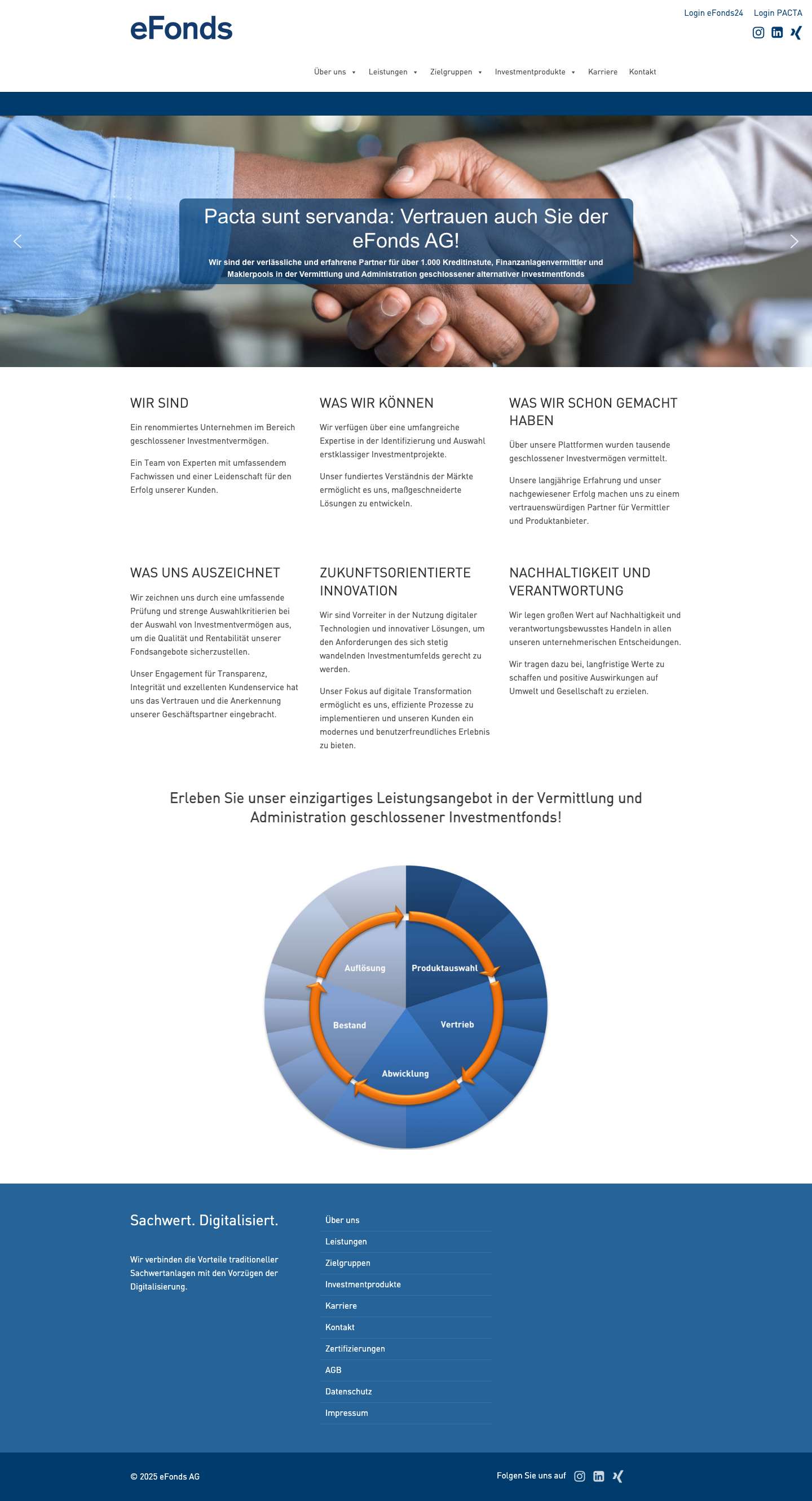 Sachwert. Digitalisiert. - Full Screenshot