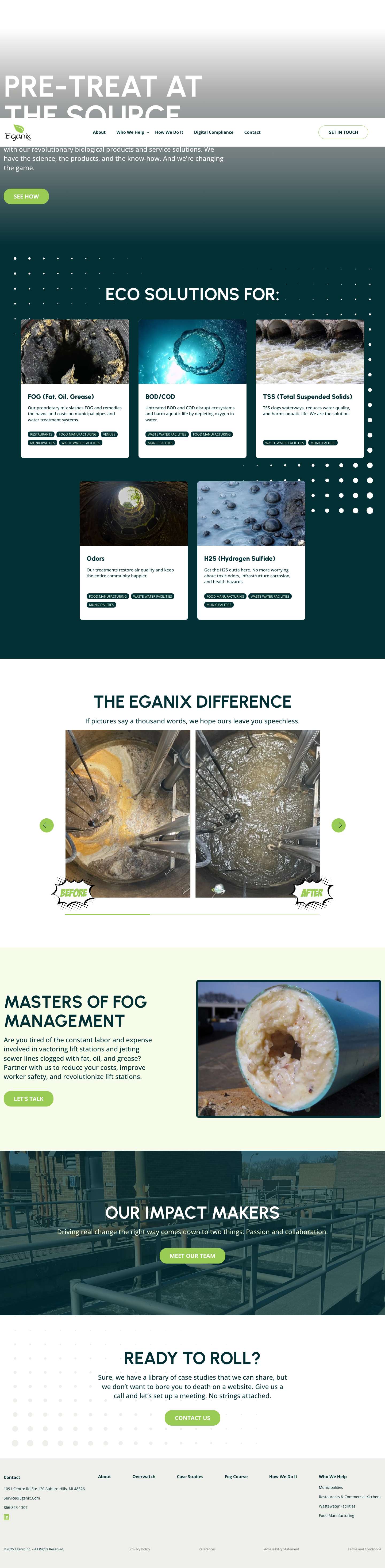 Eganix – Site by Youngblood MMC - Full Screenshot