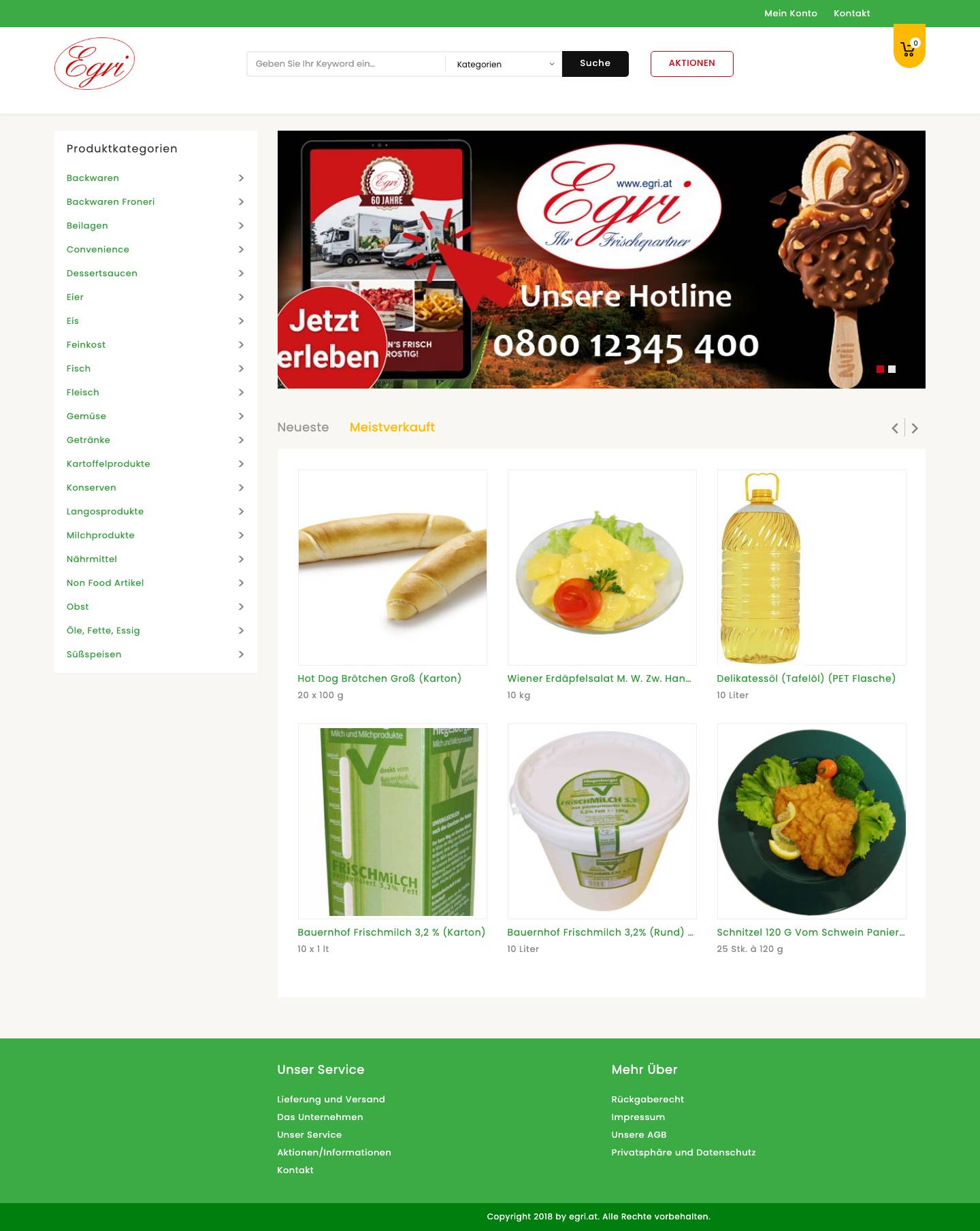 Egri – Wir lieben's frisch und frostig ! - Full Screenshot