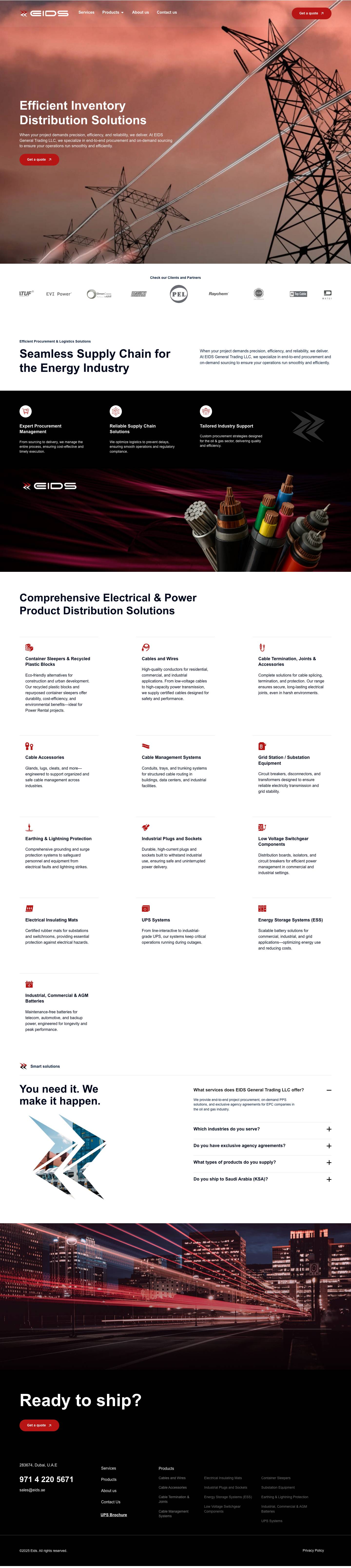 Home - EIDSEIDS - Full Screenshot