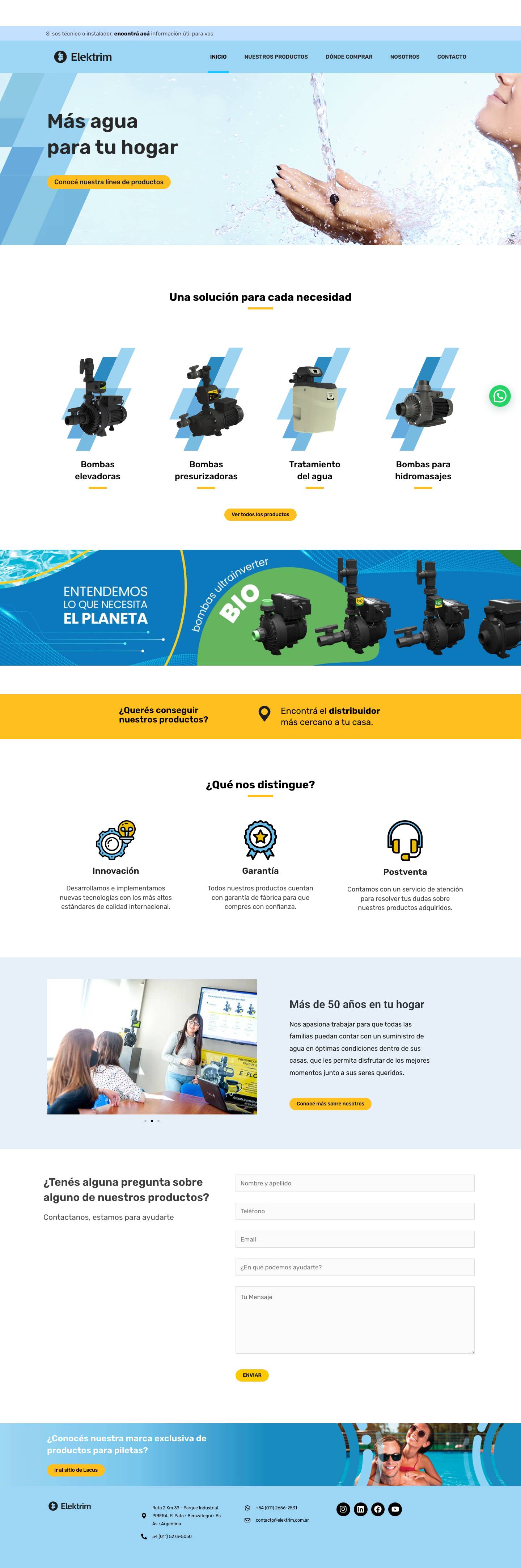 Elektrim – Bombas para el hogar - Full Screenshot