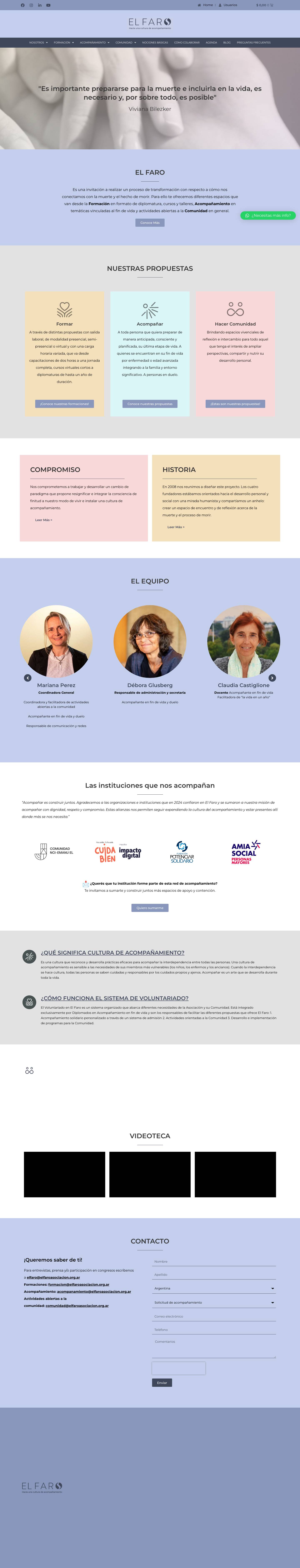 Home – El Faro - Full Screenshot