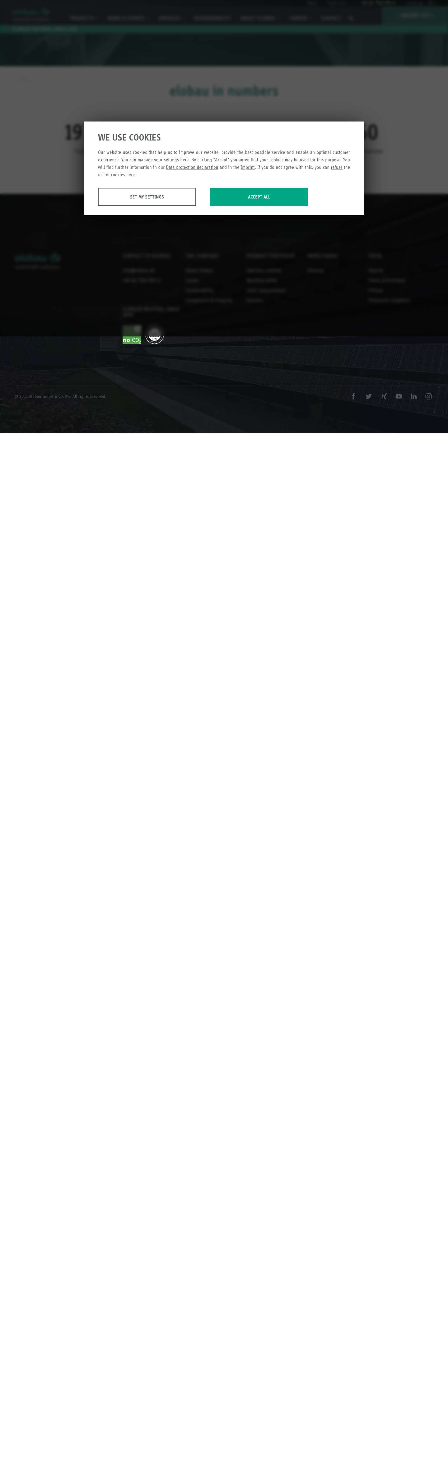 Welcome | Sensorics | Controls | Machine safety | elobau - Full Screenshot