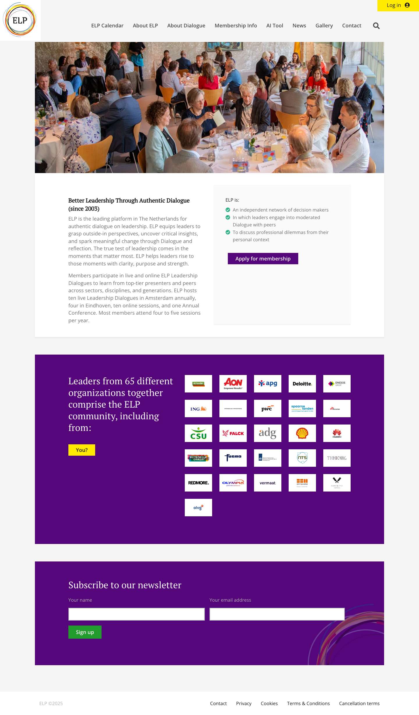 Home - ELP - Full Screenshot