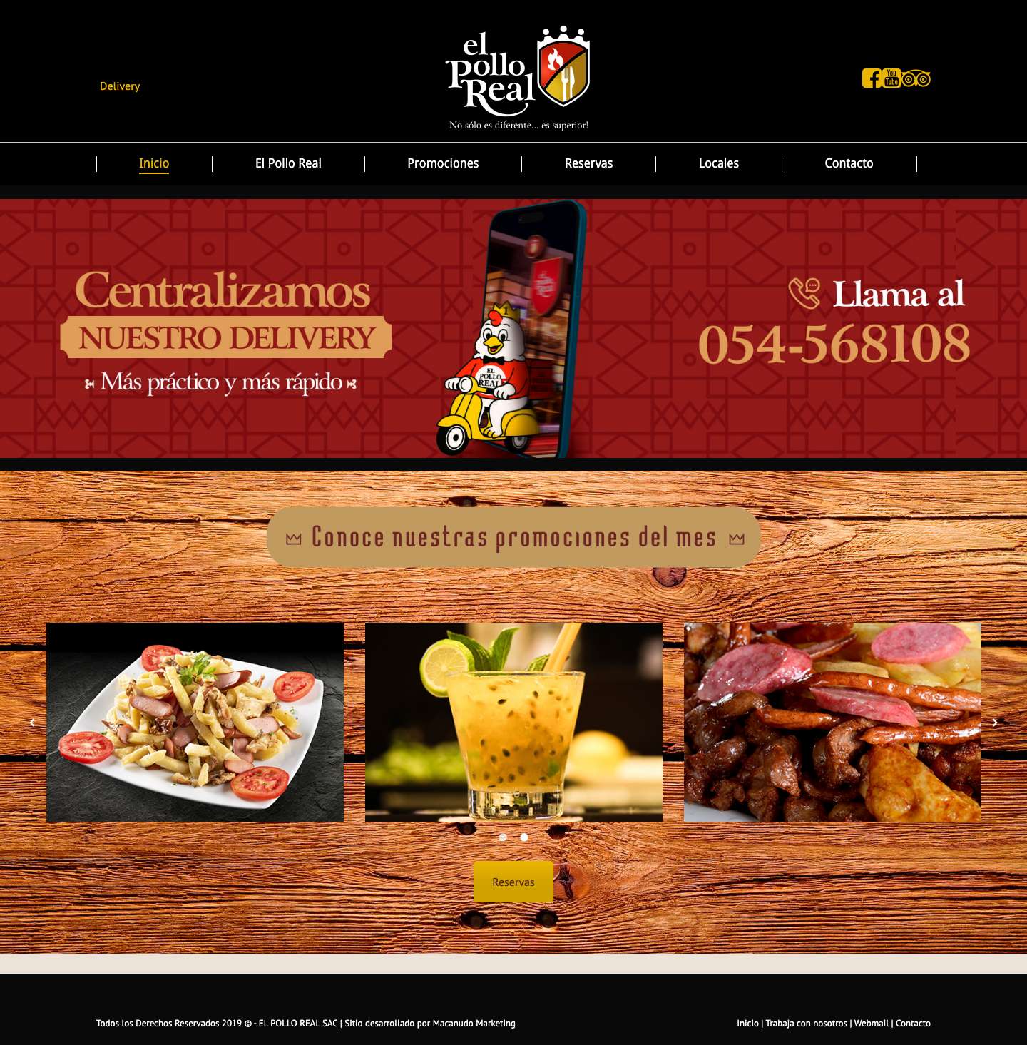 El Pollo Real – No sólo es diferente… es superior! - Full Screenshot