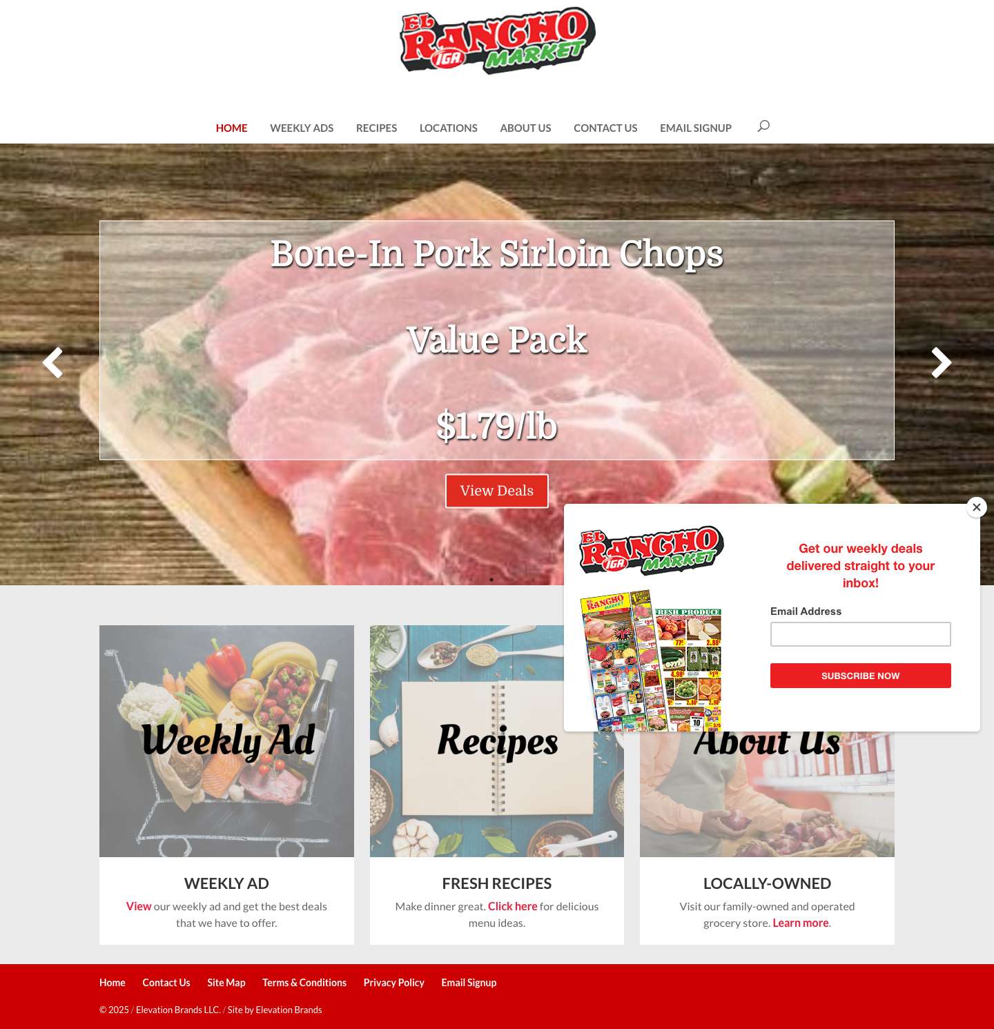 El Rancho IGA | - Full Screenshot