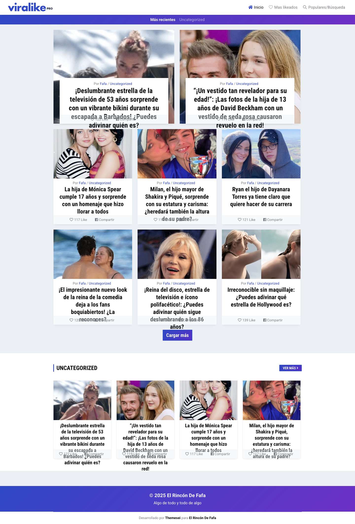 El Rincón De Fafa - Full Screenshot