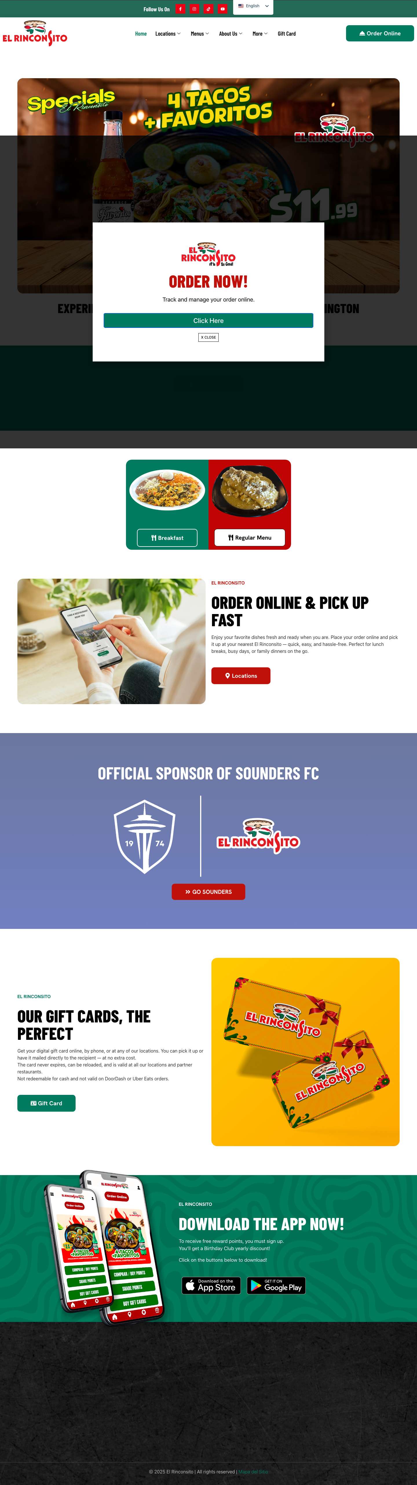 El Rinconsito - Taqueria el Rinconsito - Full Screenshot