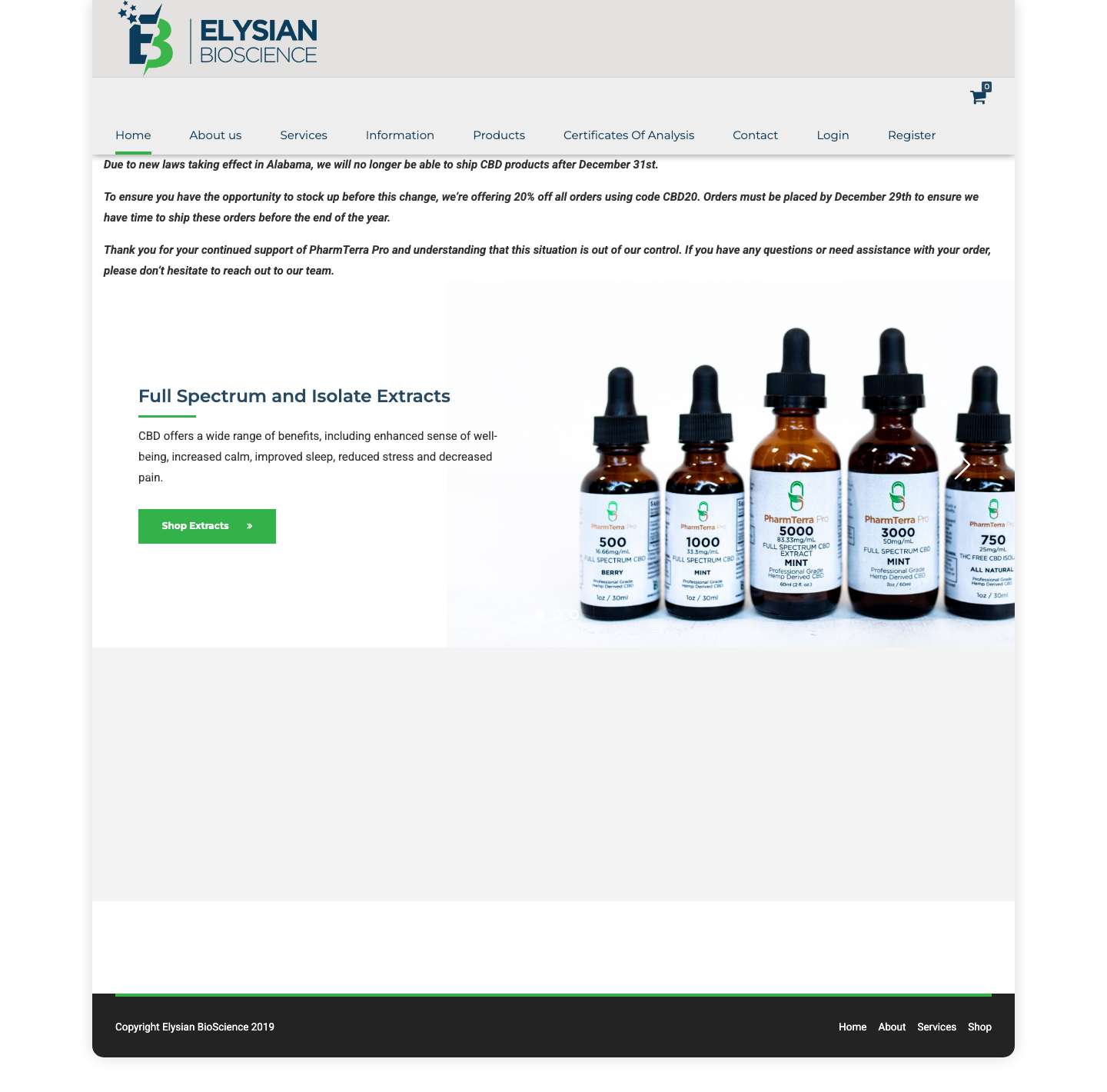 Elysian Bioscience – ELYSIAN BIOSCIENCE - Full Screenshot