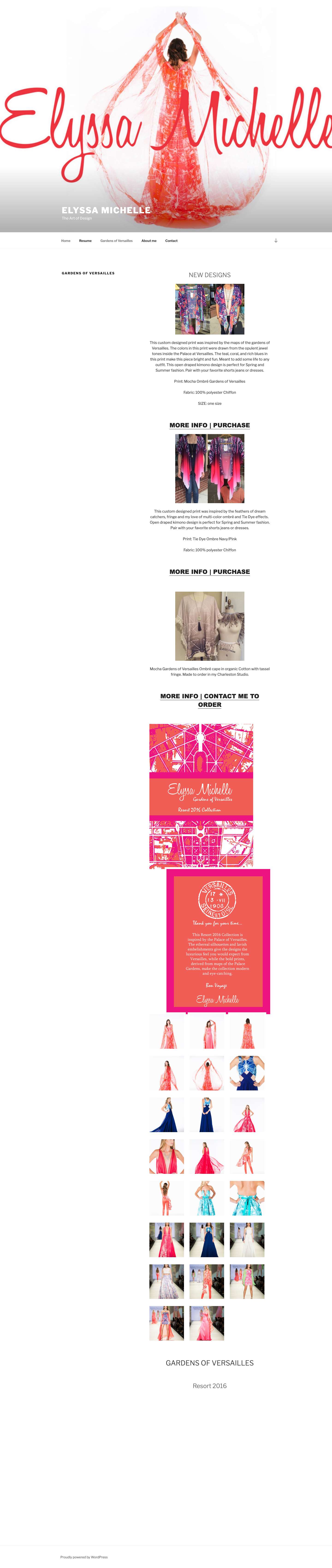 Gardens of Versailles - Elyssa Michelle - Full Screenshot