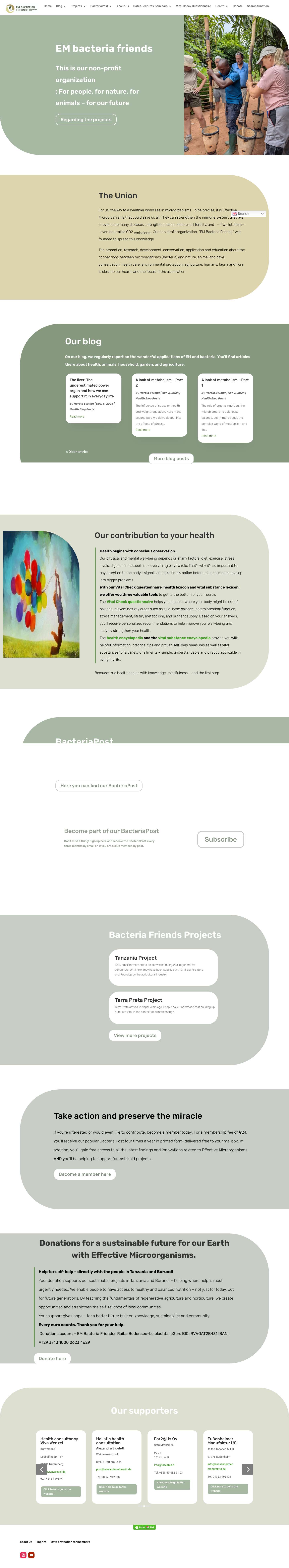 Home - EM Bakterienfreunde - Full Screenshot