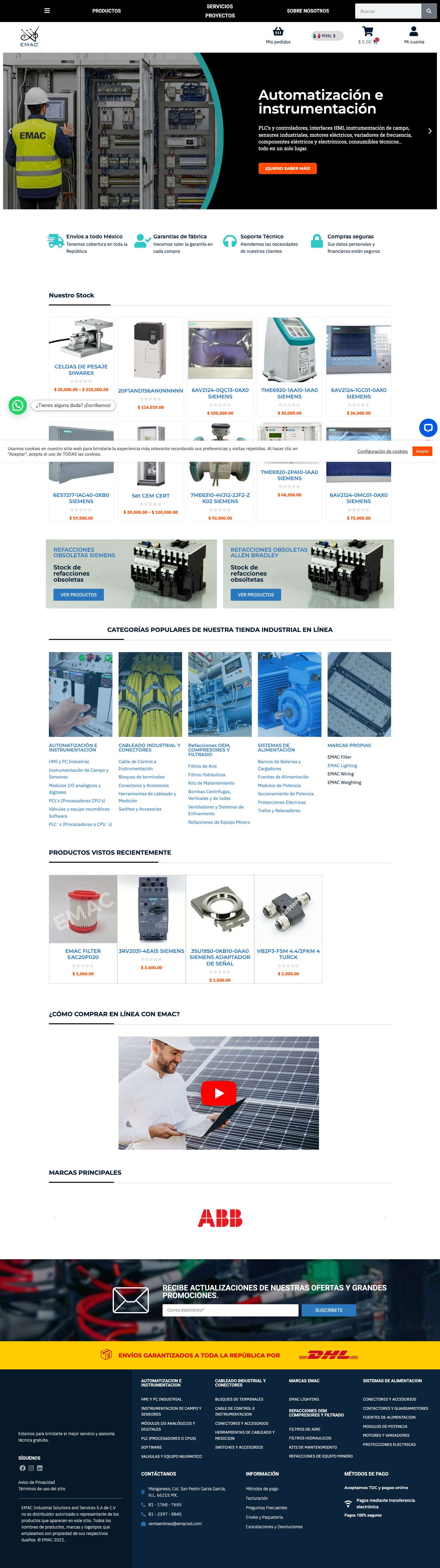 Marketplace Industrial online | ¡Gran variedad de productos y marcas! - Full Screenshot