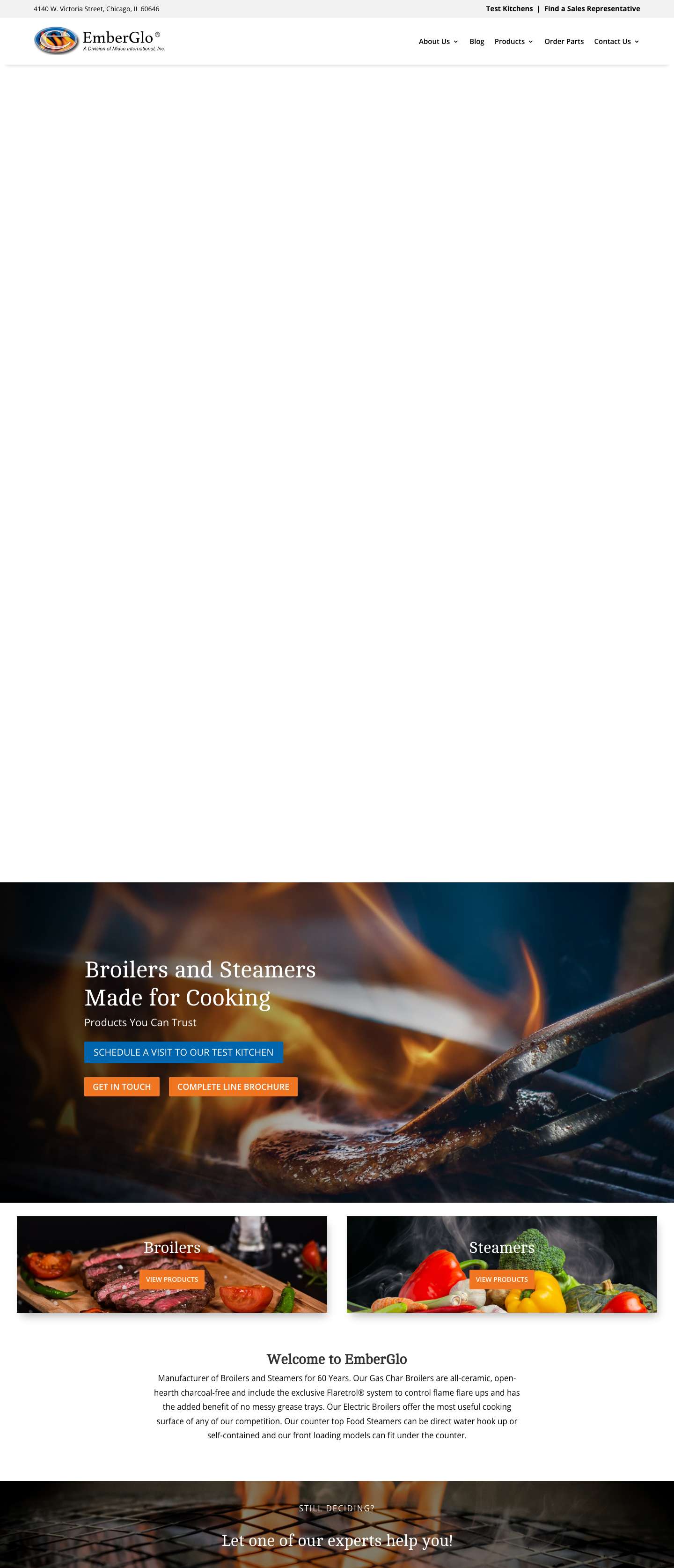 Home - EmberGlo - Full Screenshot