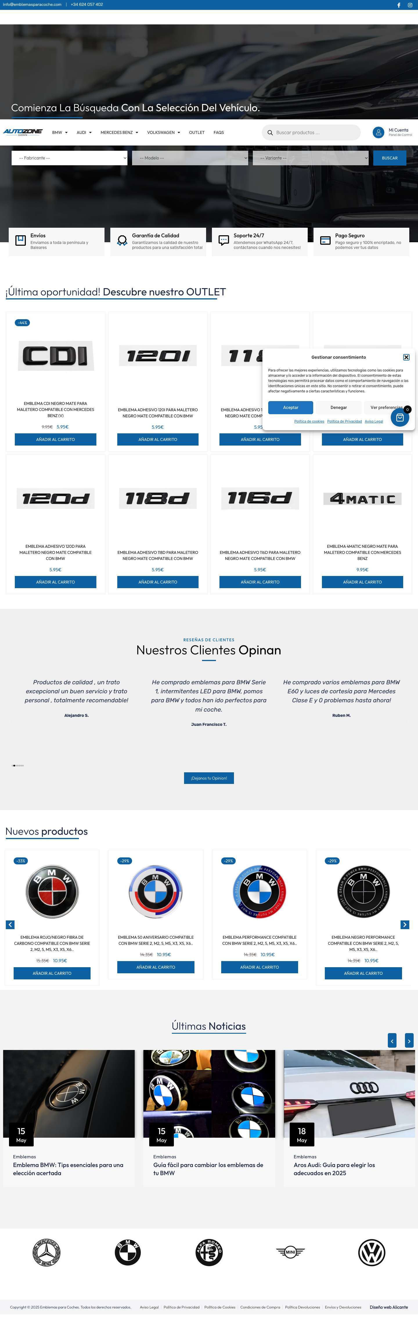 Emblemas para coche - Full Screenshot