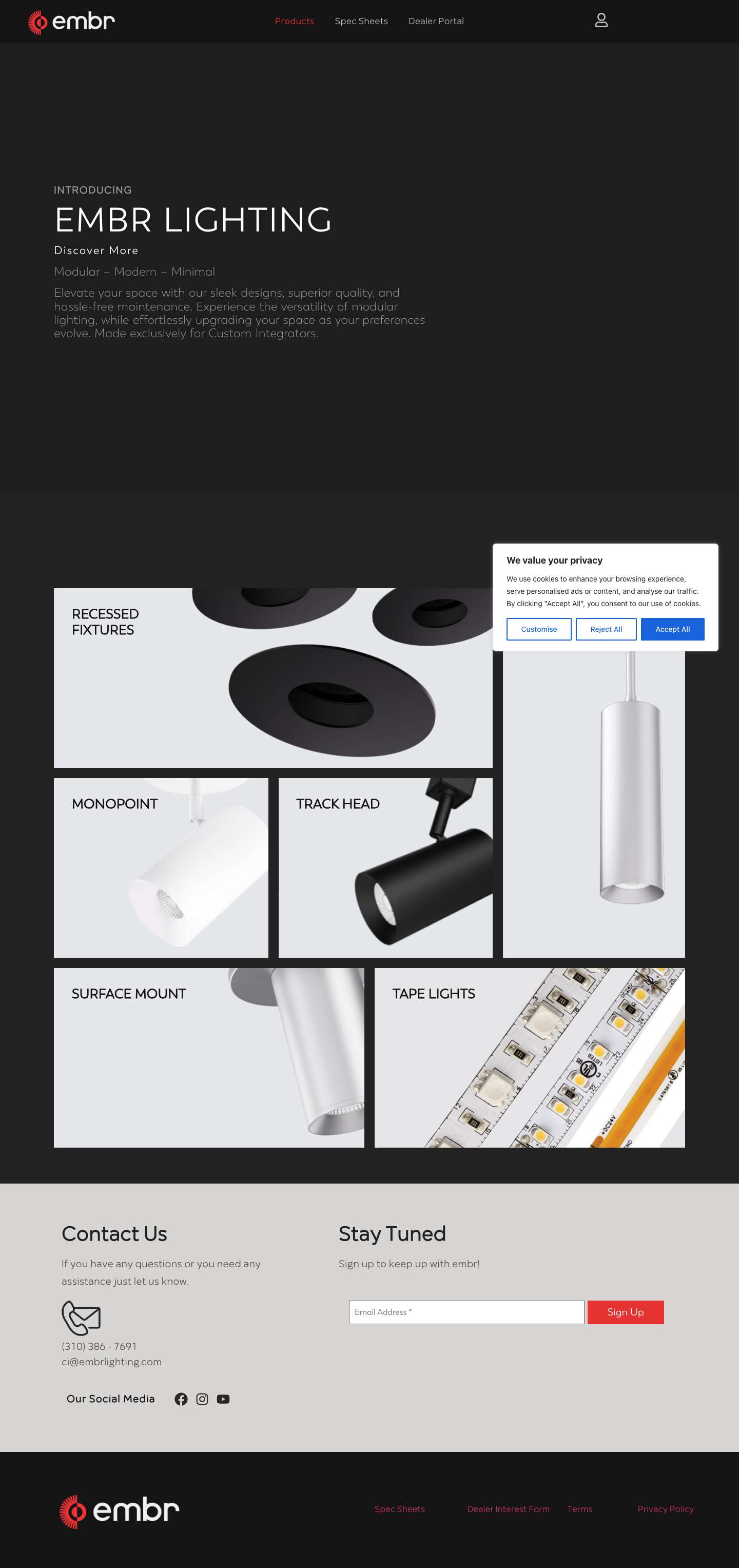 Embr Lighting - Full Screenshot