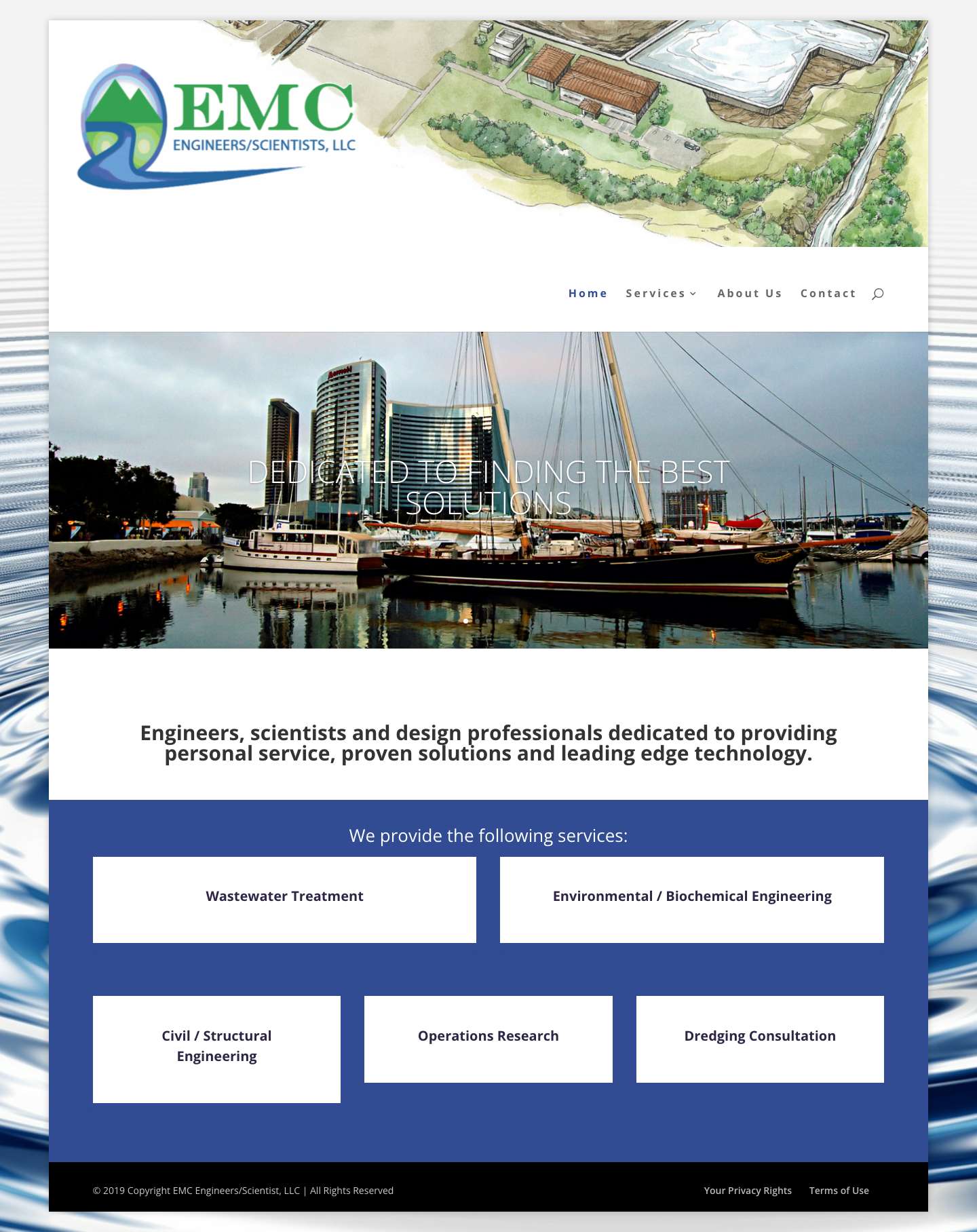 Home | Environmental Engineering - Full Screenshot