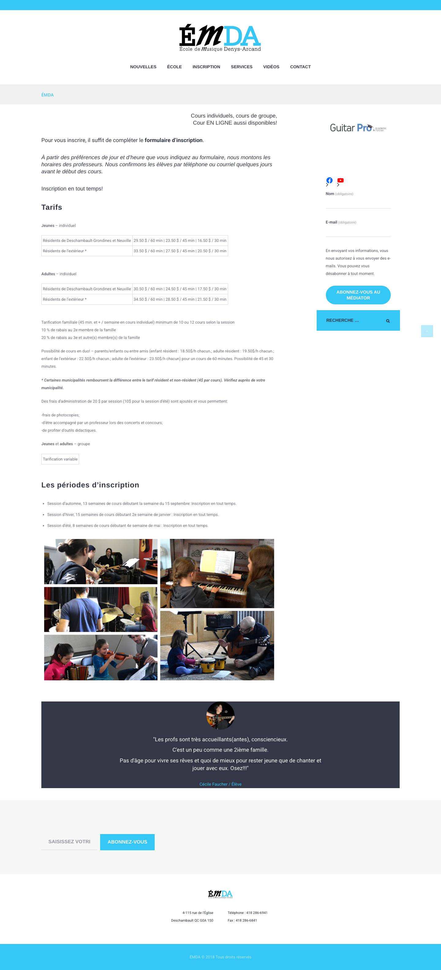 ÉMDA - Full Screenshot