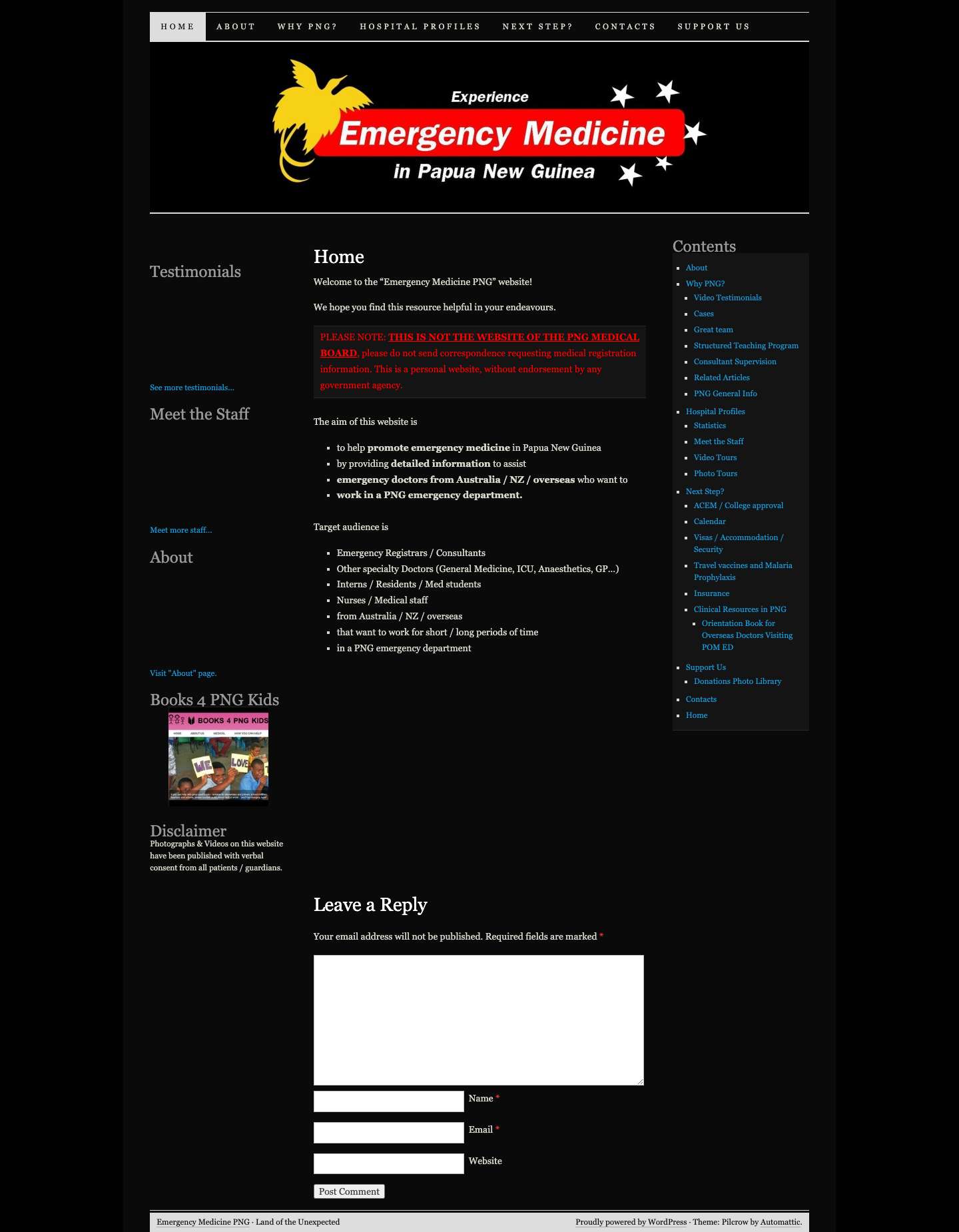 Emergency Medicine PNG | Land of the Unexpected - Full Screenshot