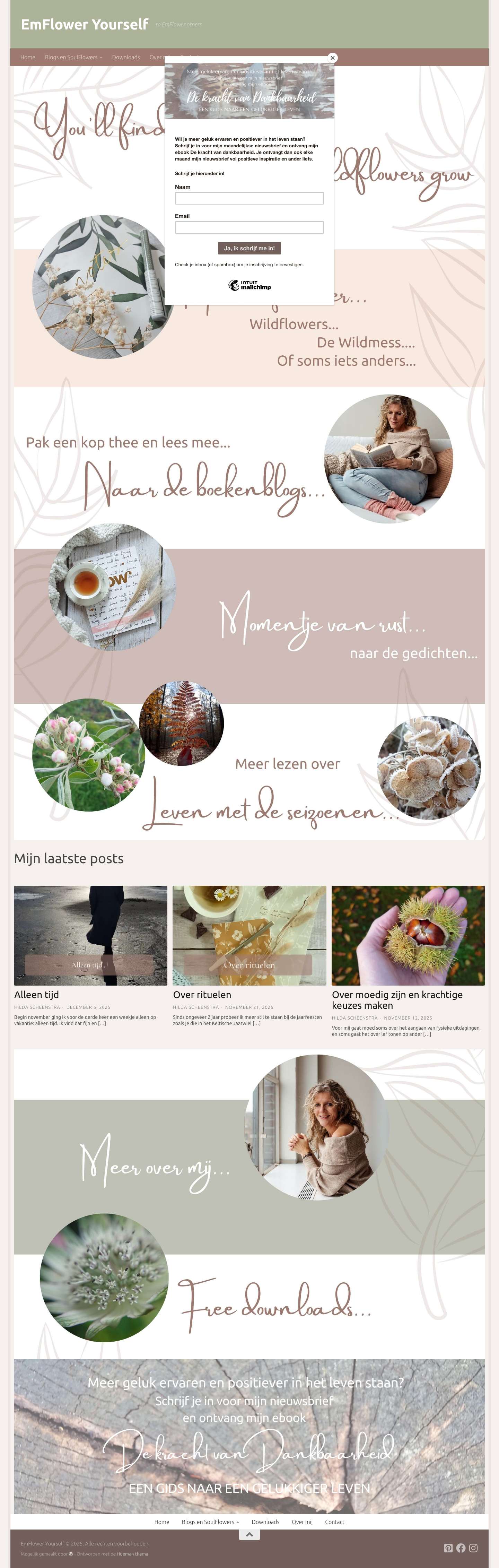 Home - EmFlower Yourself - Full Screenshot