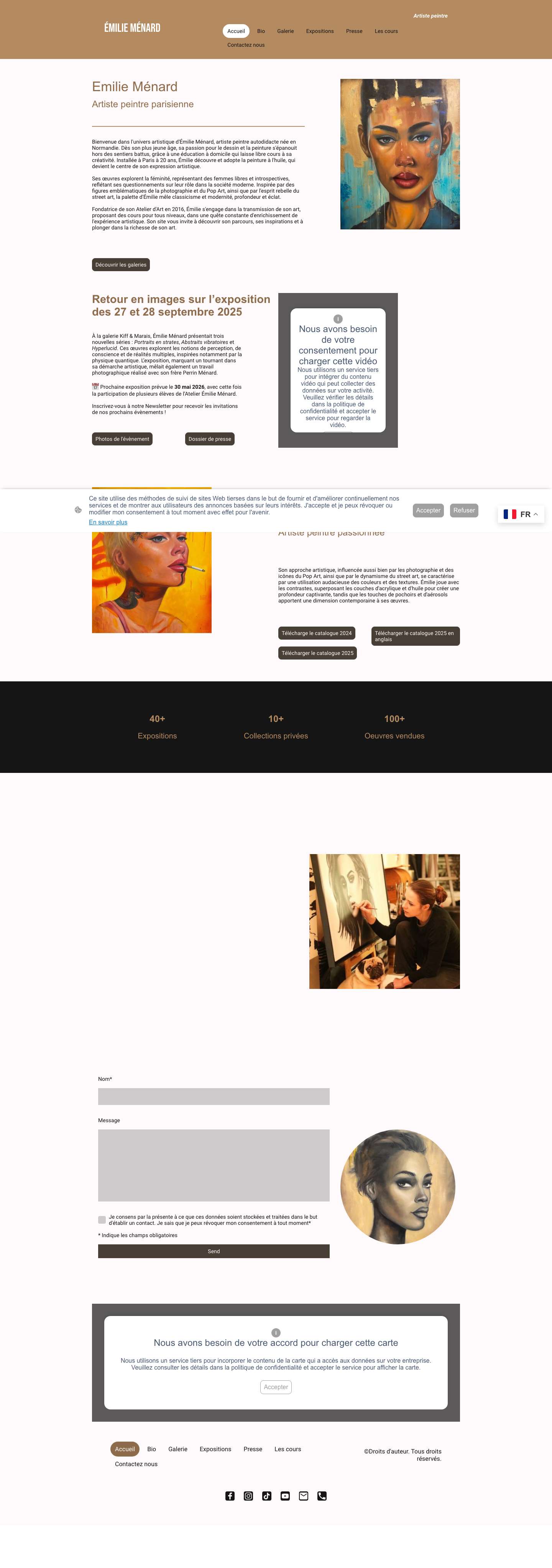 Accueil - Full Screenshot