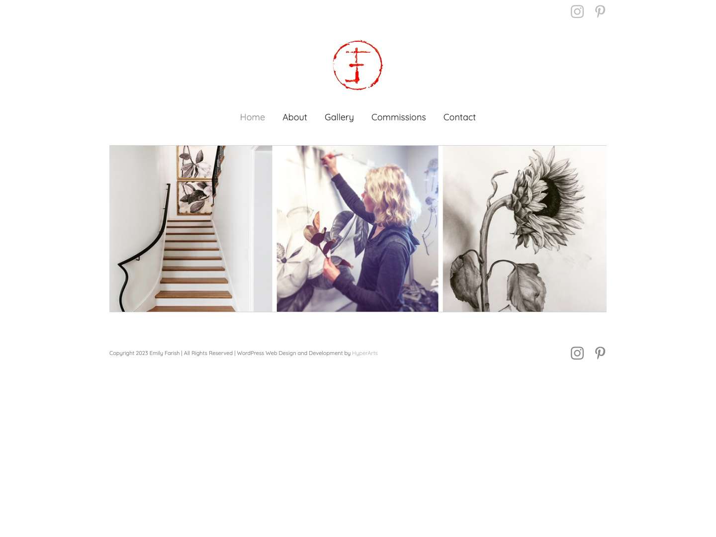 Emily Farish Drawings - Full Screenshot