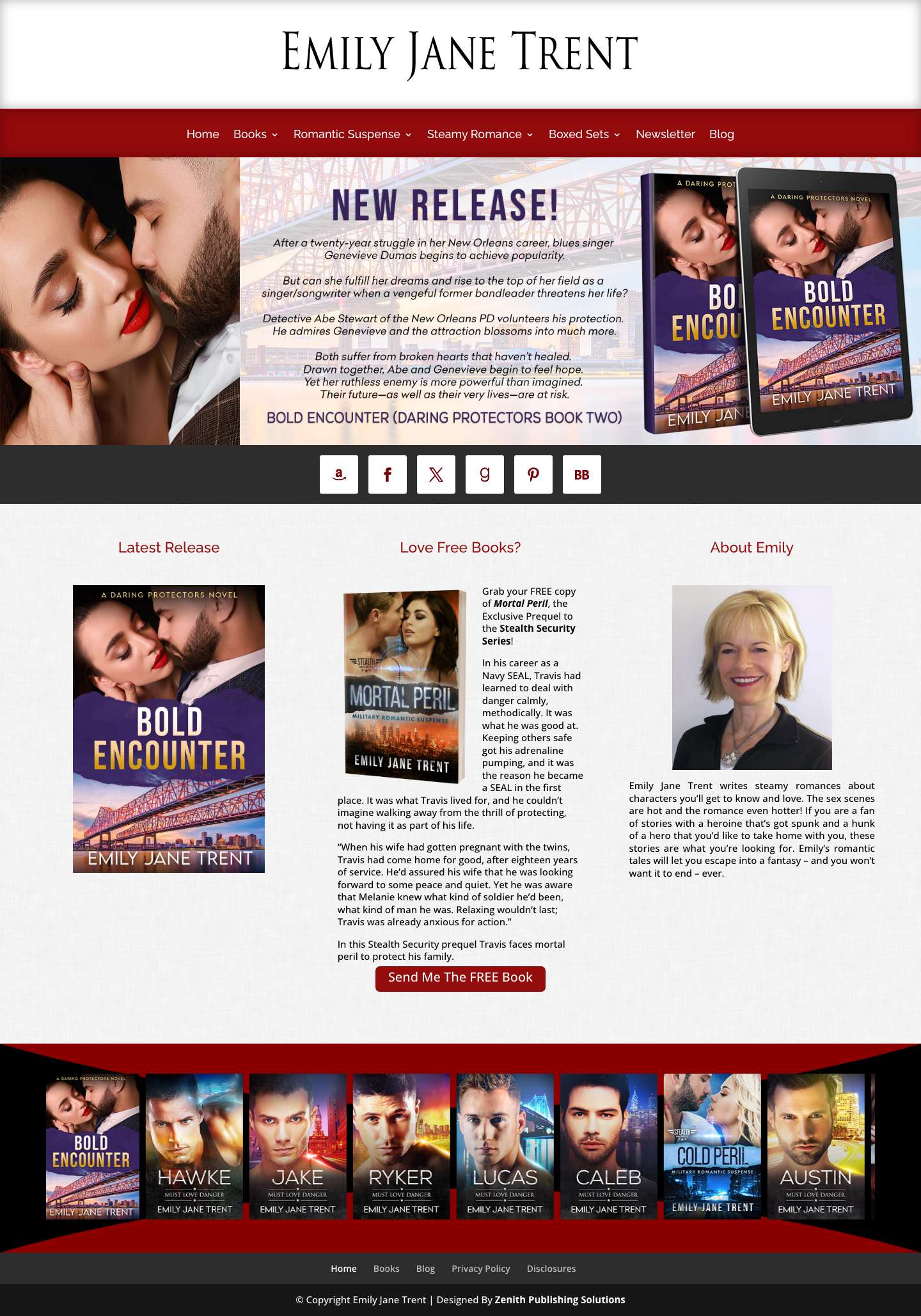 Emily Jane Trent | - Full Screenshot