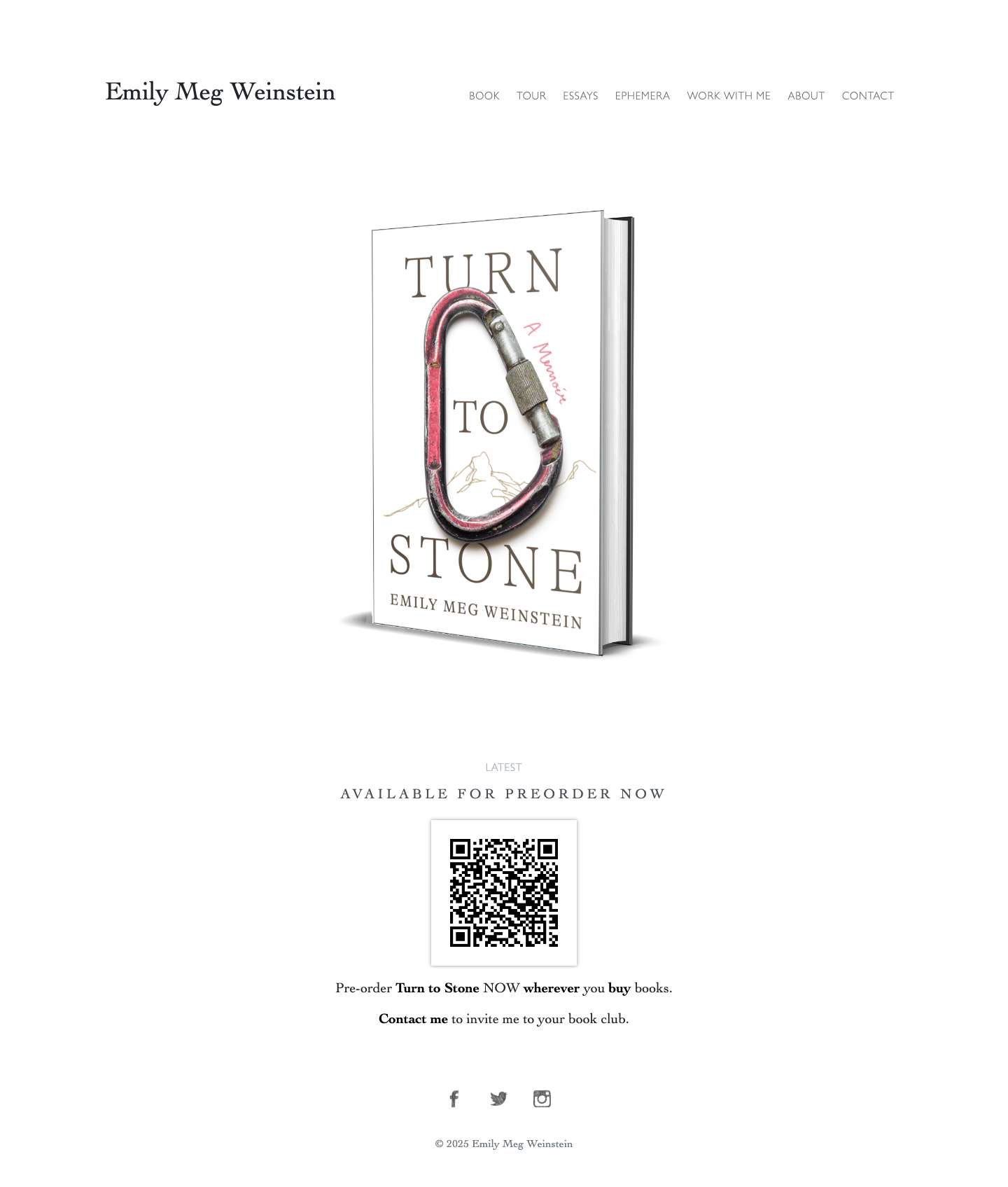 Emily Meg Weinsteininstagramenveloptwitterfacebooklinkedinmail-reply - Full Screenshot