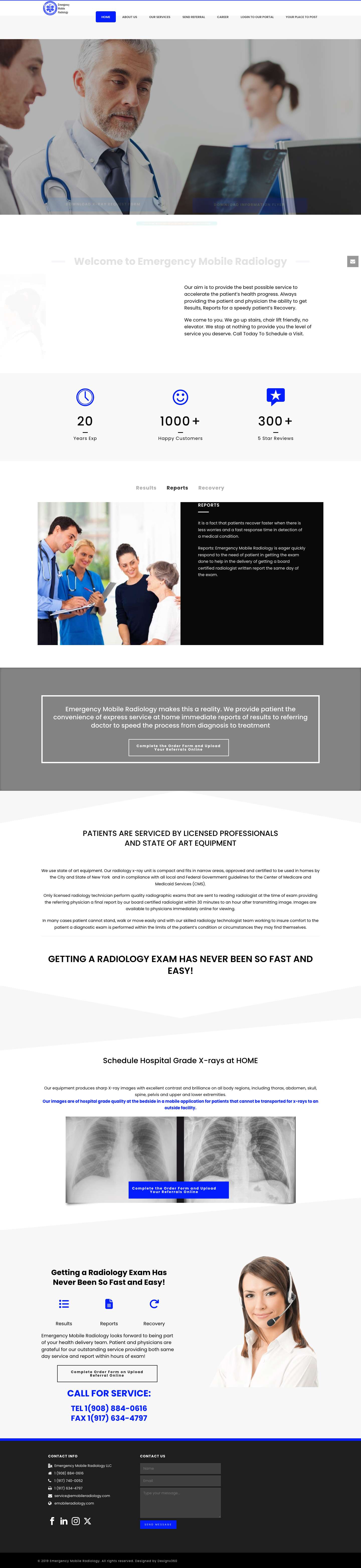 x-ray service - Full Screenshot