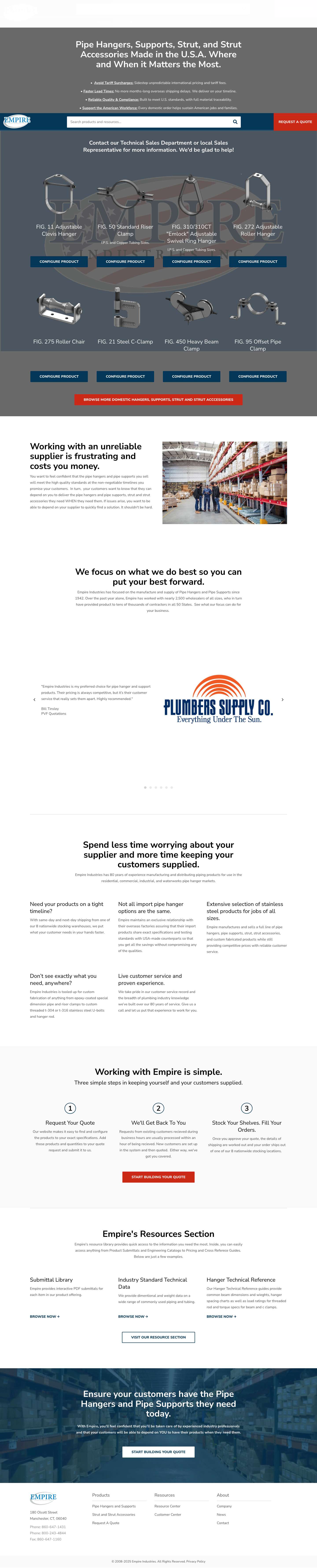 Pipe Hangers and Pipe Supports. - Full Screenshot