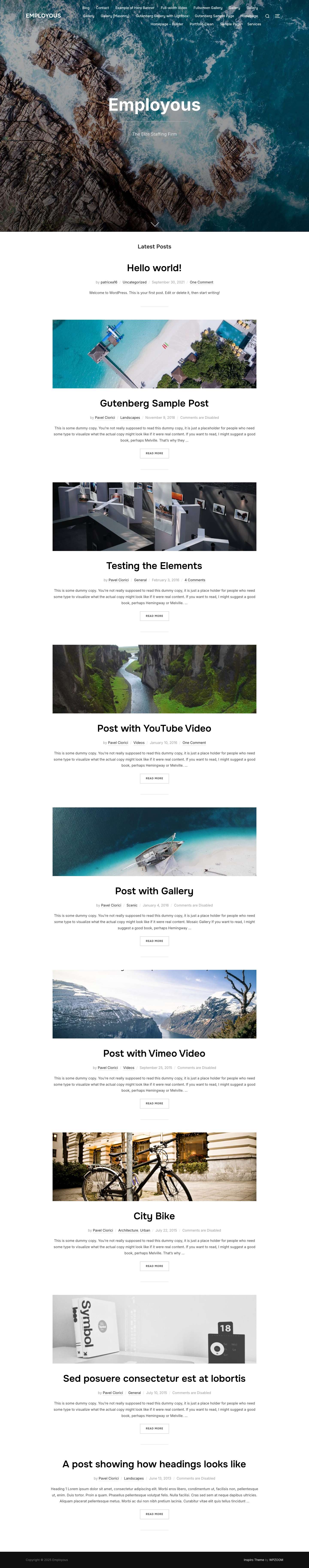 Employous - The Elite Staffing Firm - Full Screenshot