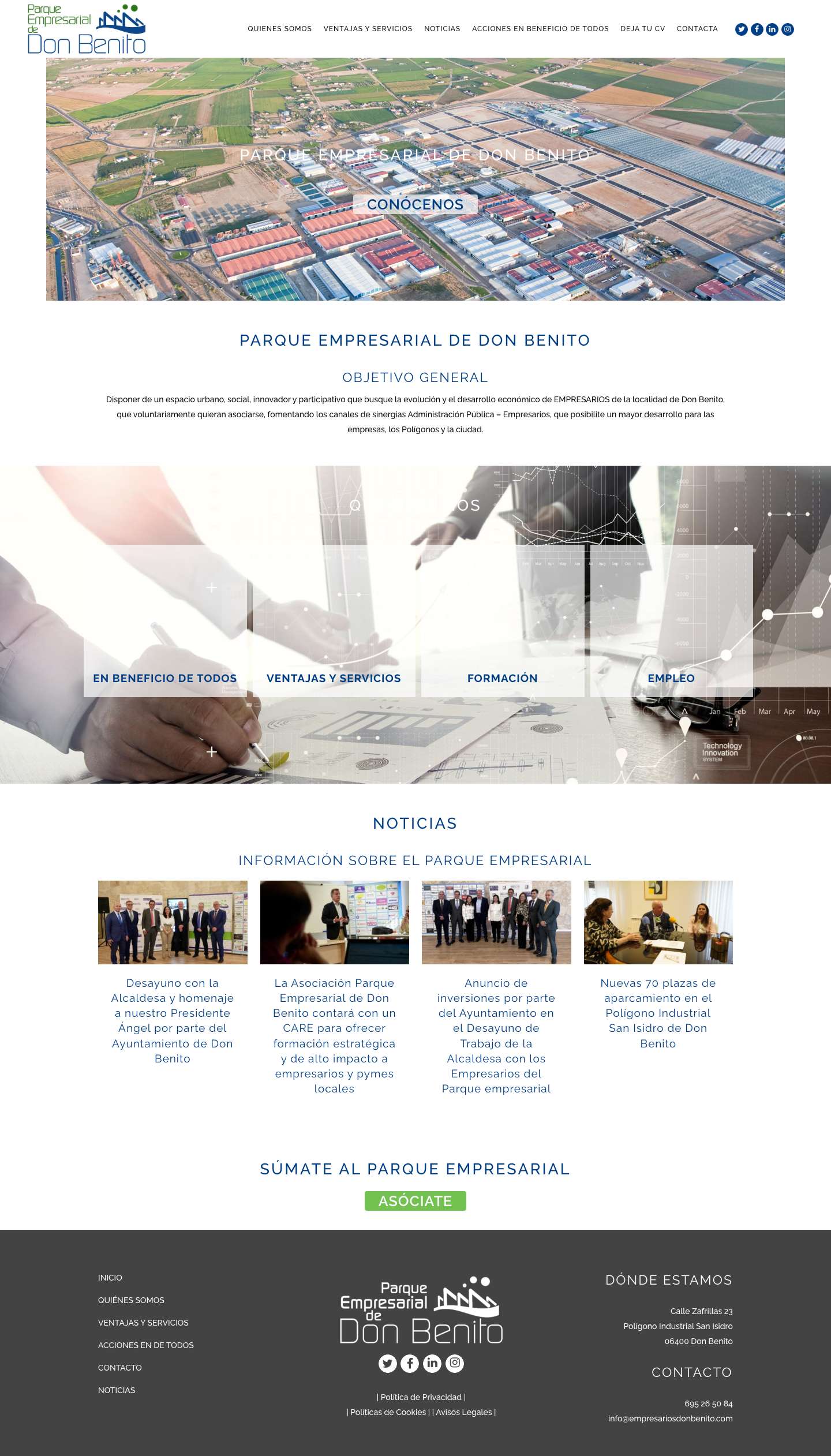 Empresarios Don Benito - Empresarios Don Benito - Full Screenshot