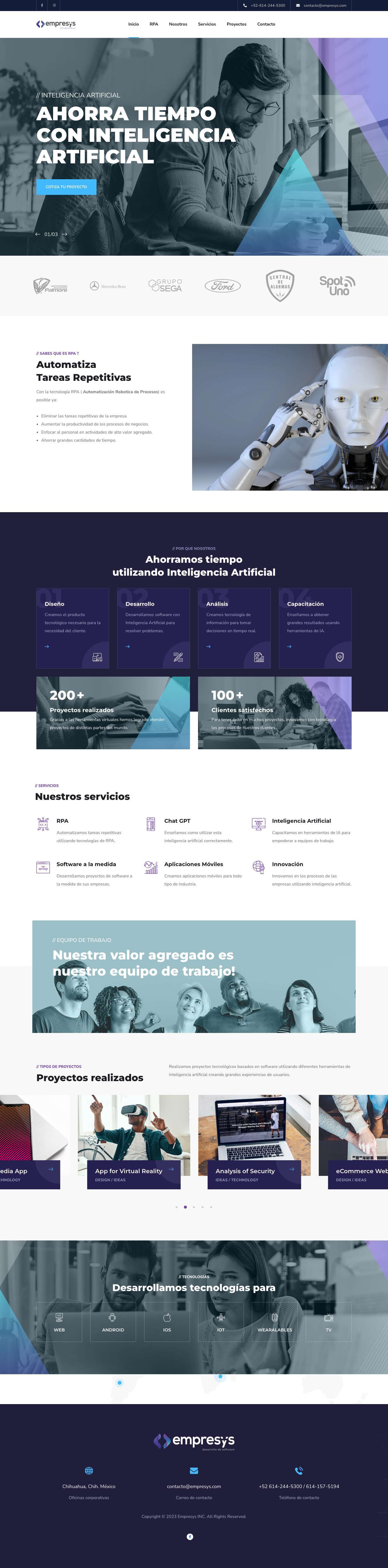 Empresys - Full Screenshot