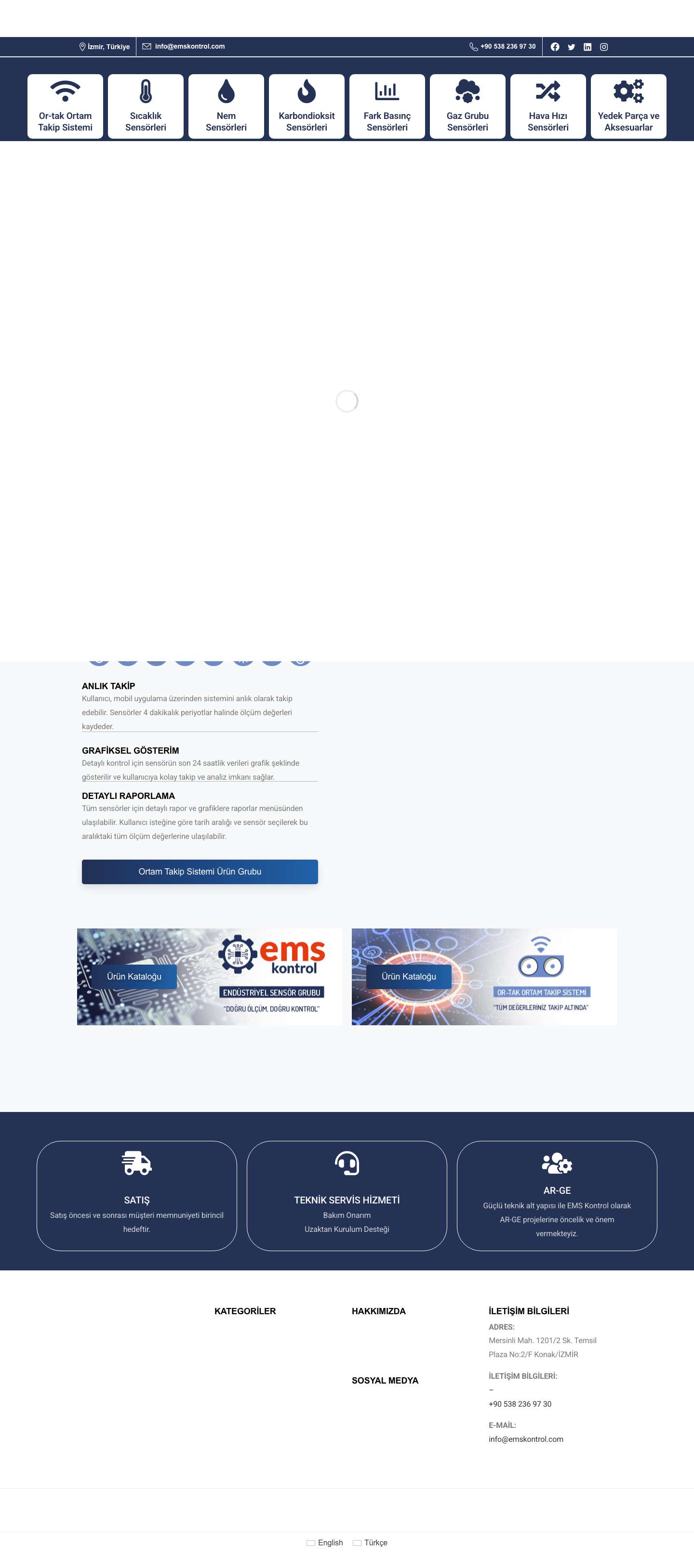 EMS Kontrol - Full Screenshot