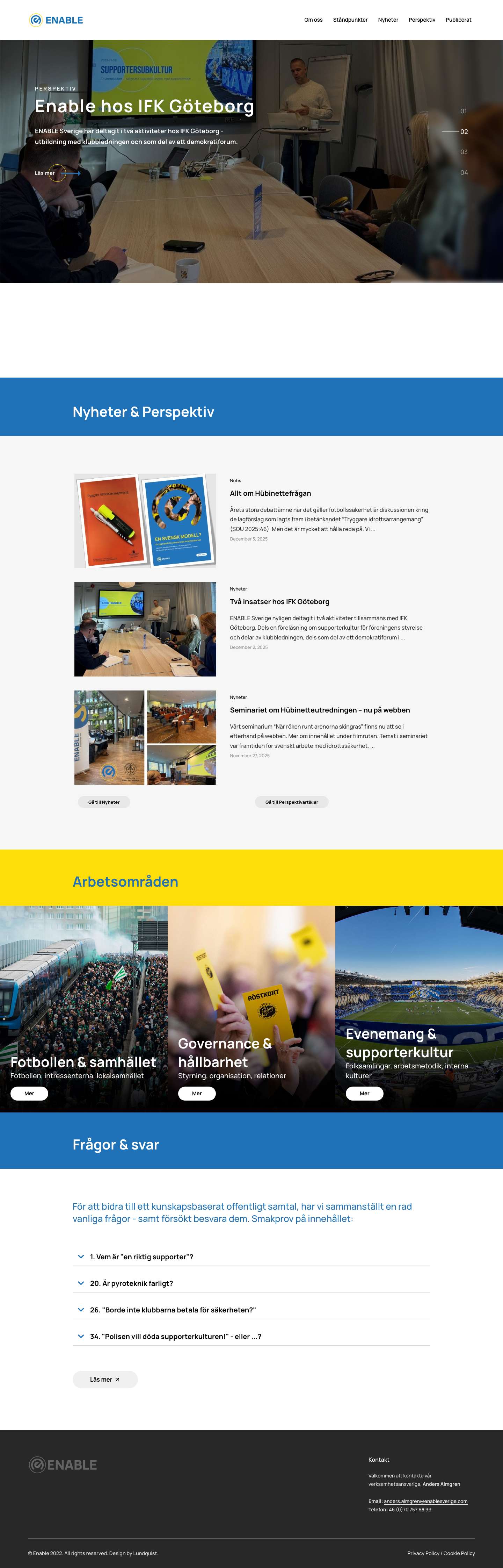 Enable – Sverige - Full Screenshot