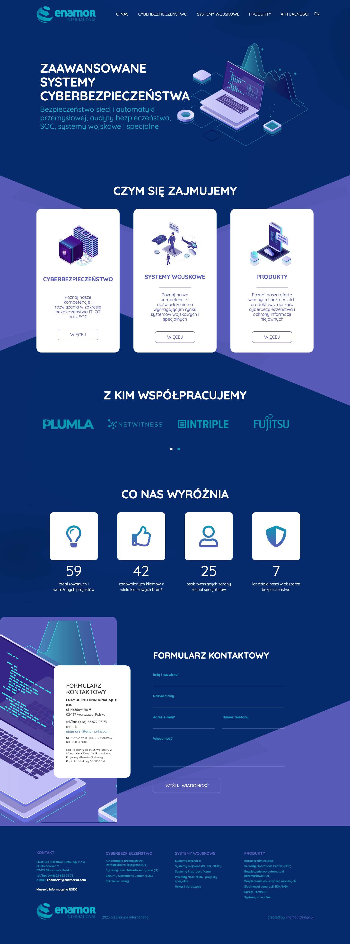 enamorint.com - Full Screenshot