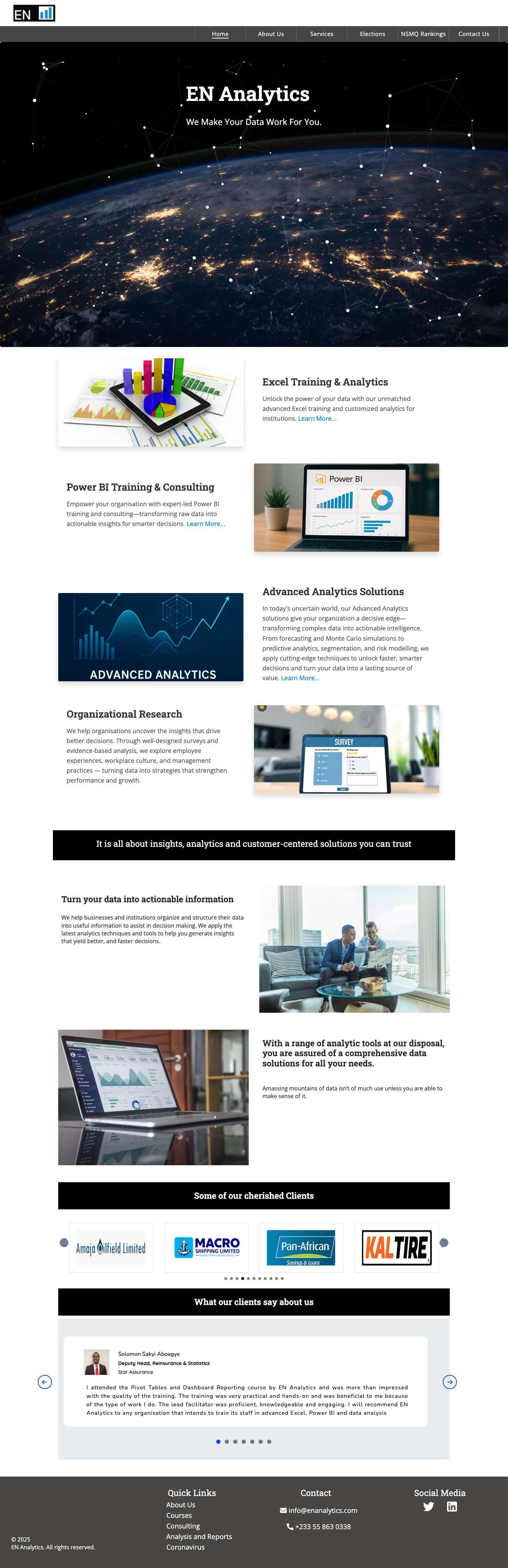 Home » EN Analytics - Full Screenshot