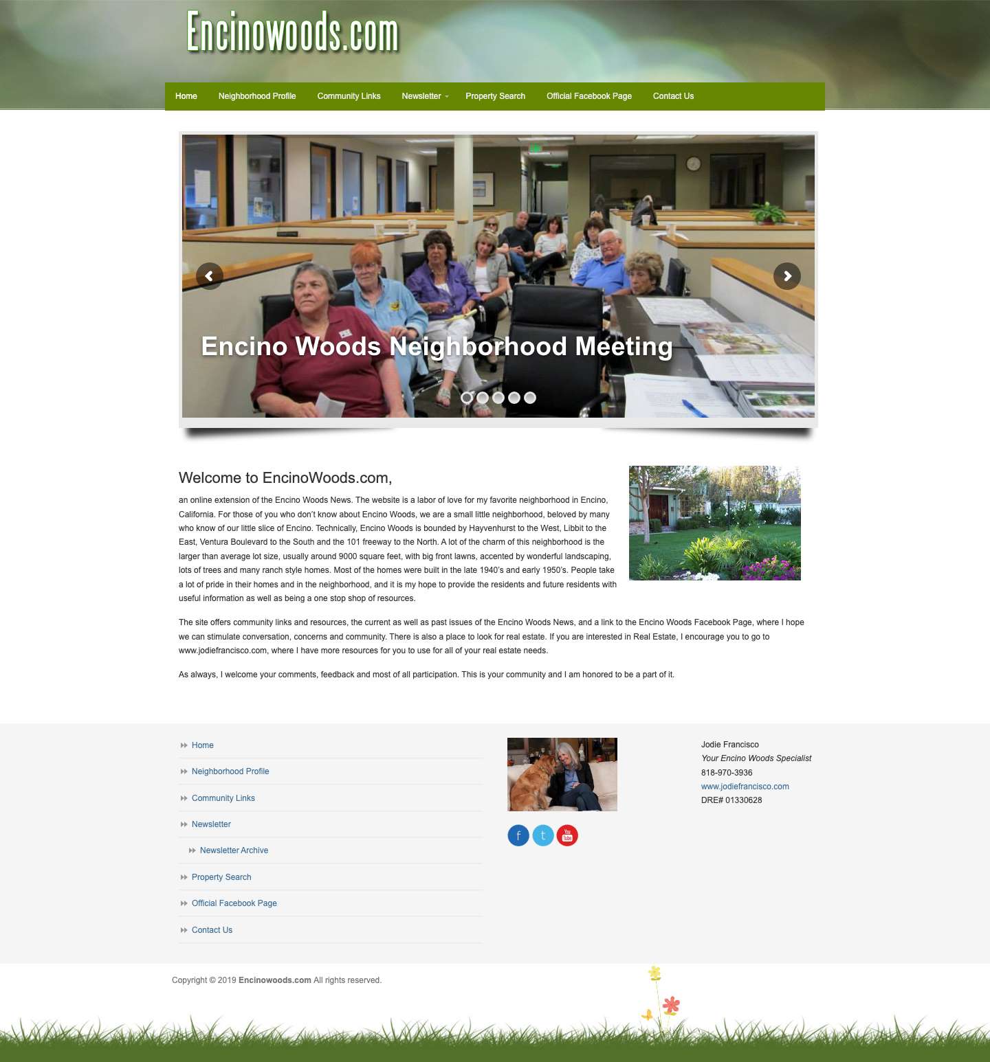 Encino Woods News - Community - Encino Woods, CA - Full Screenshot