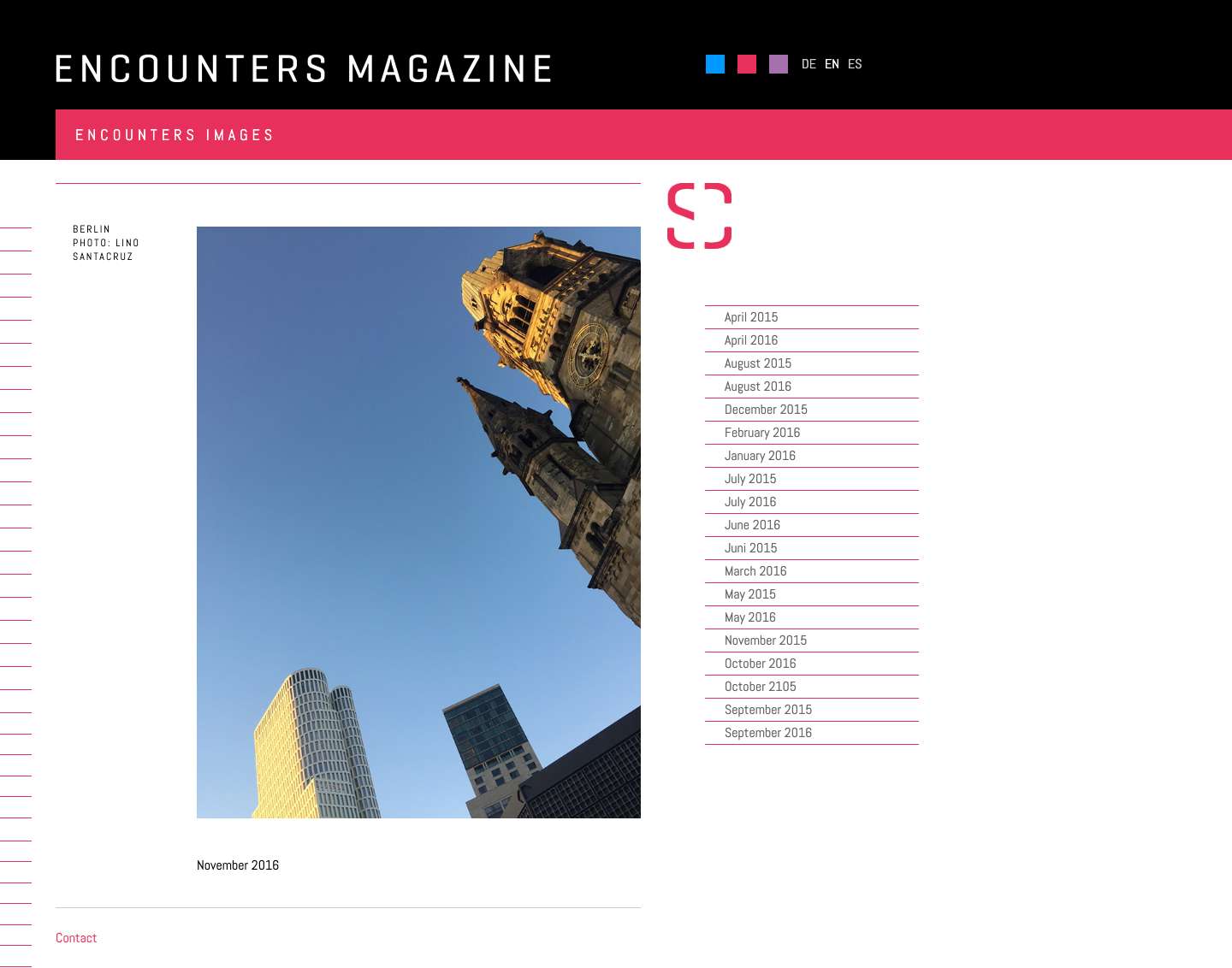 Encounters Images - ENCOUNTERS MAGAZINE. Santacruz International CommunicationEncounters Images - ENCOUNTERS MAGAZINE. Santacruz International Communication - Full Screenshot