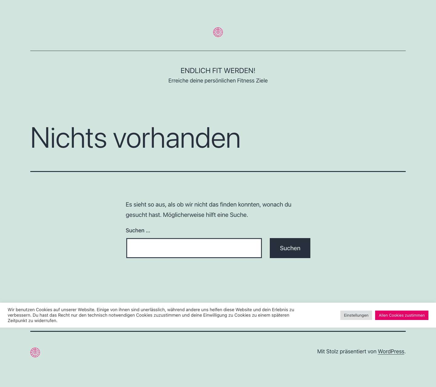 Endlich fit werden! – Erreiche deine persönlichen Fitness Ziele - Full Screenshot