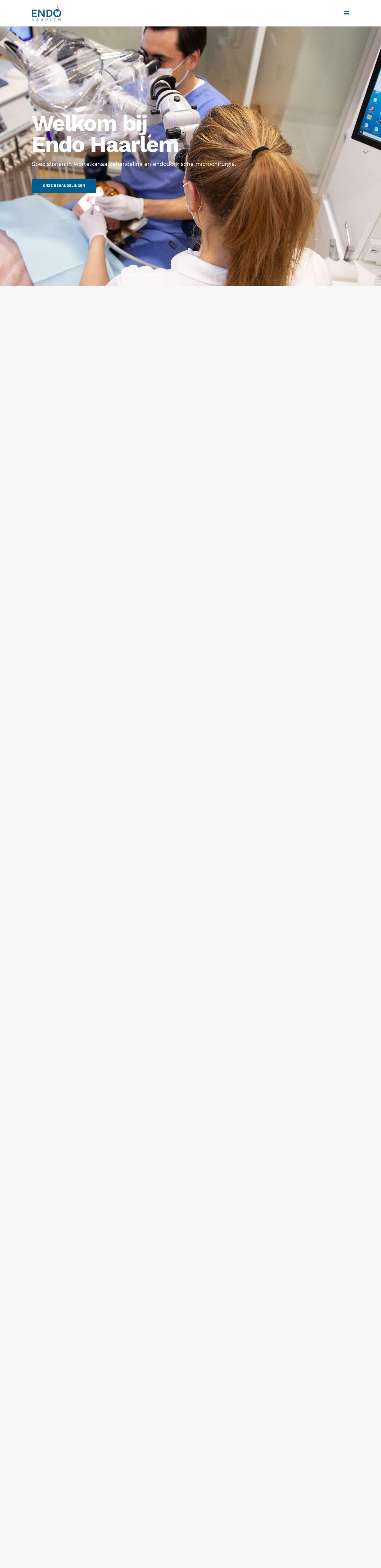 Endozorg - Verwijspraktijk voor Endodontologie - Full Screenshot