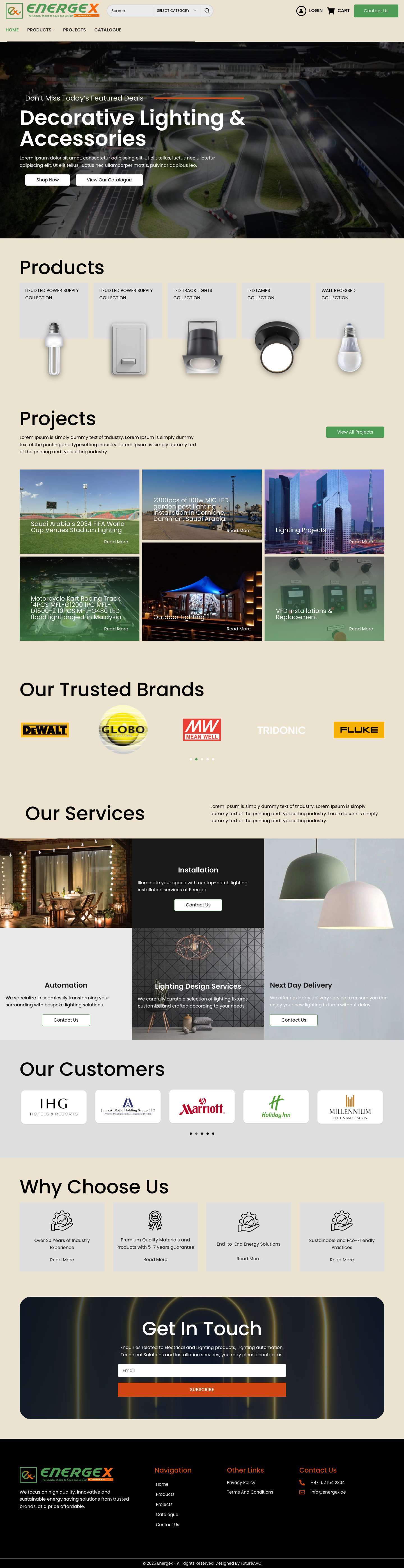 Home - Energex - Full Screenshot