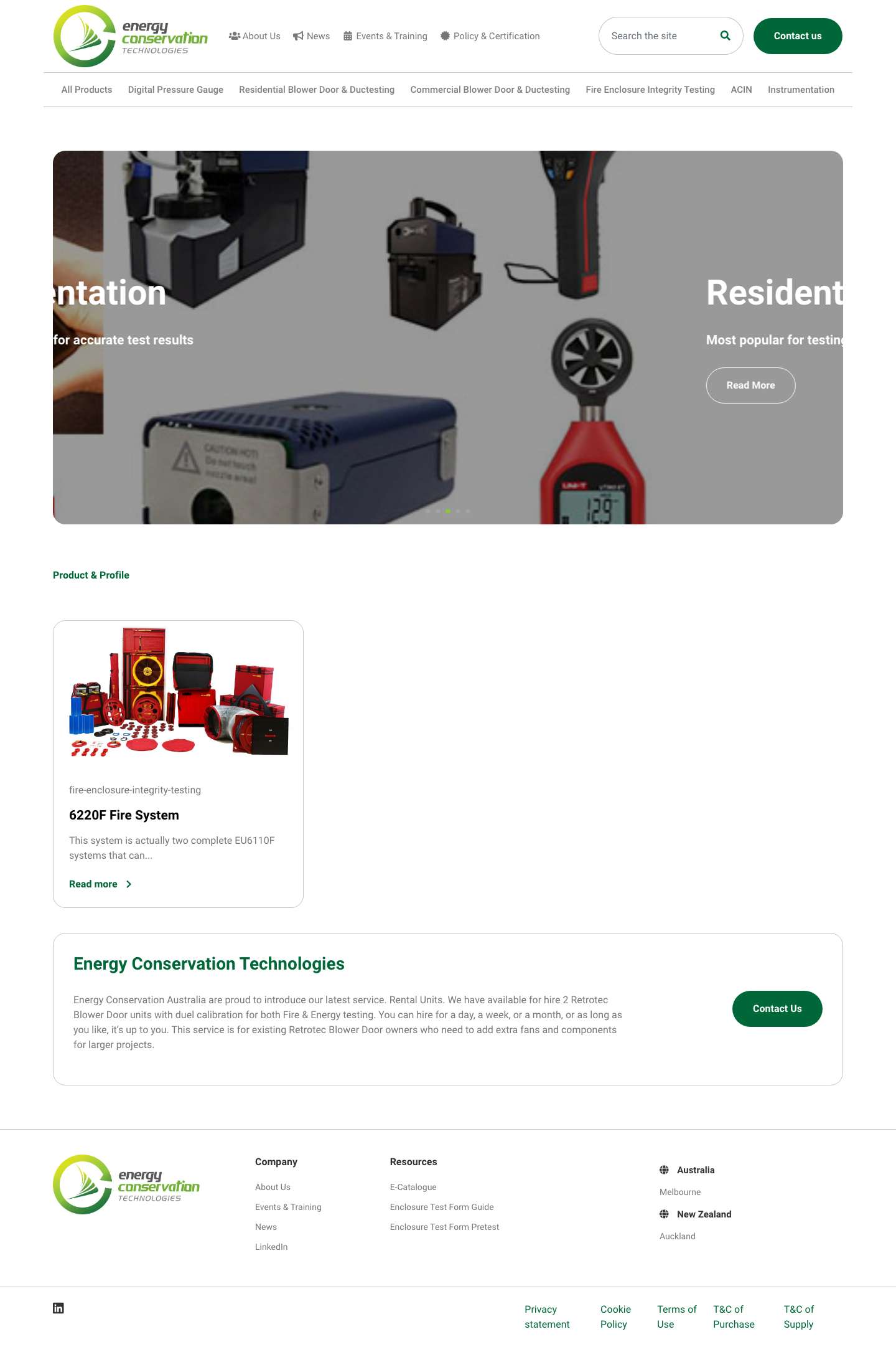 Energy Conservation Technologies - - Full Screenshot