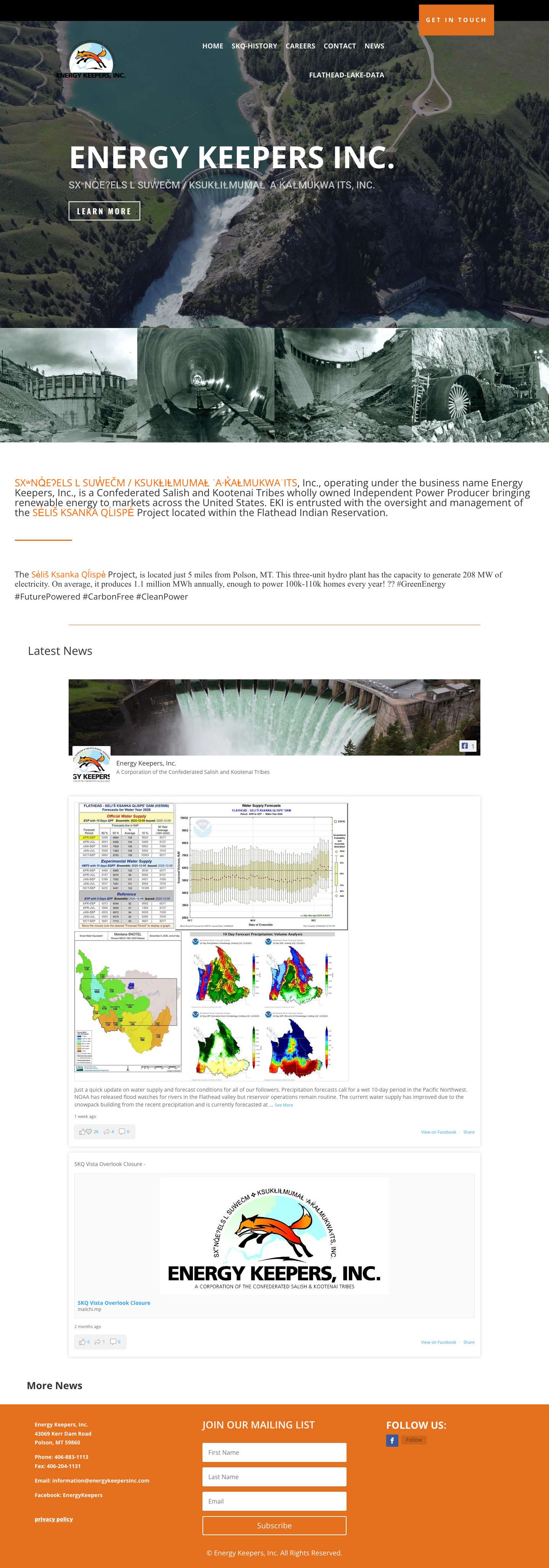Home - Energy Keepers, Inc.Comments Box SVG icons - Full Screenshot