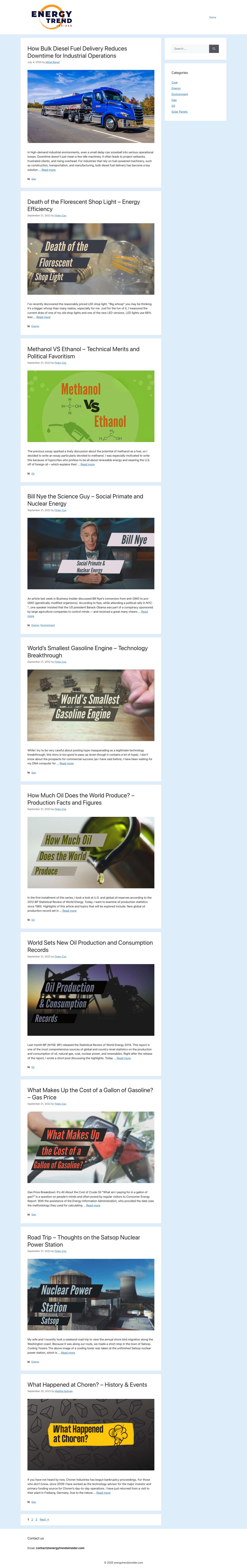 Energy Trends Insider - - Full Screenshot